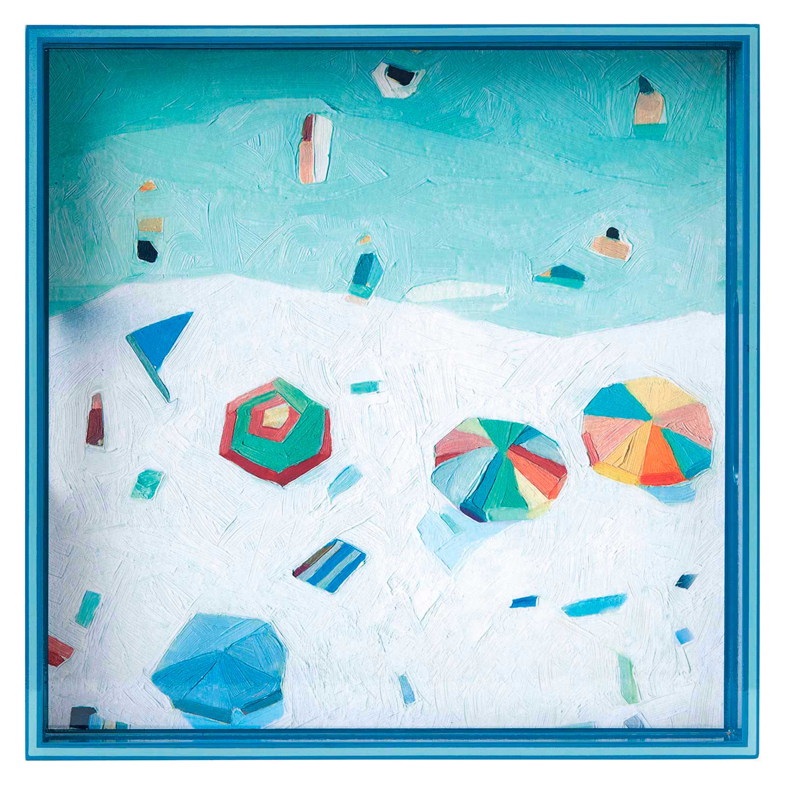 Beach Vista Square Serving Tray
