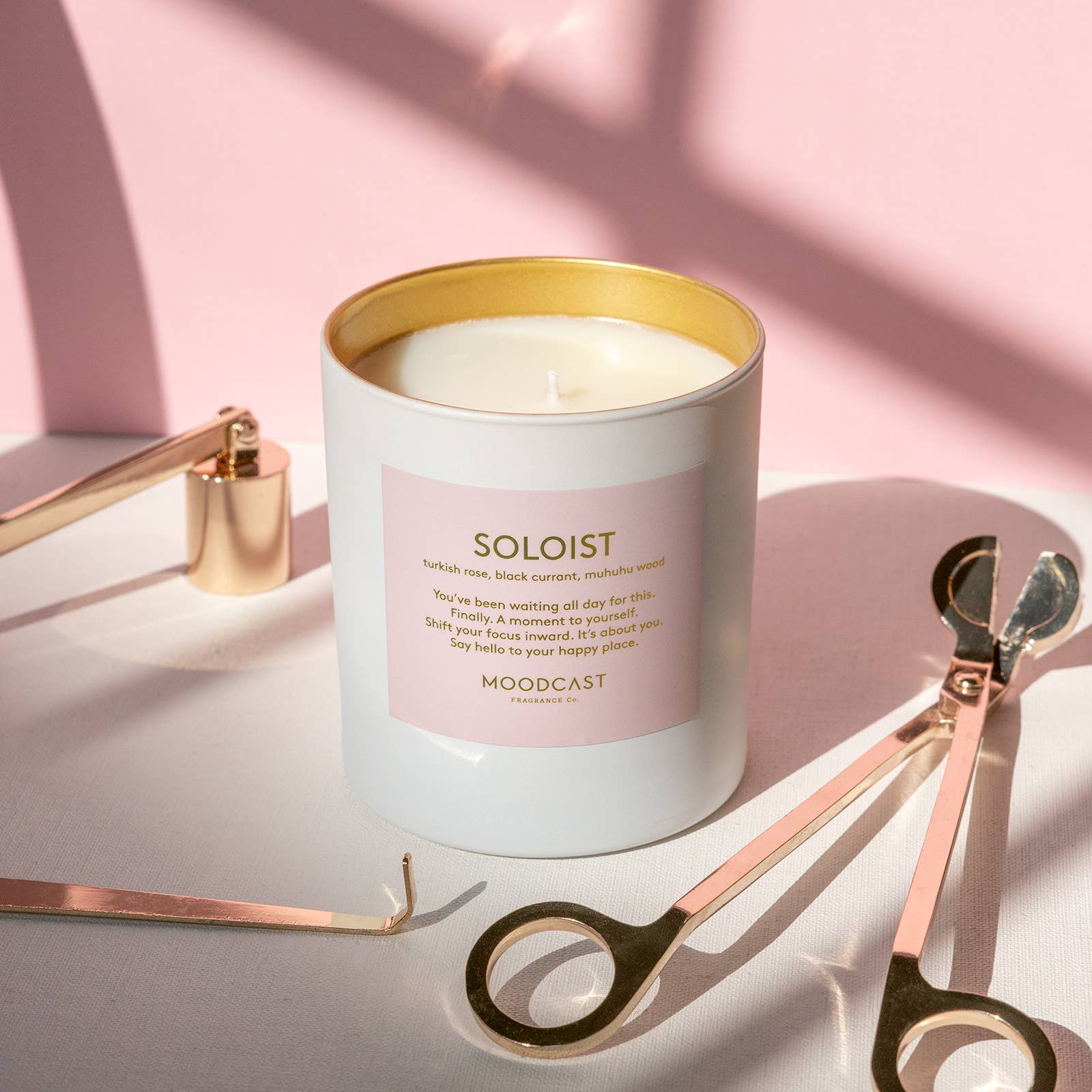 Soloist - Coconut Wax Candle - 8 oz Glass Jar