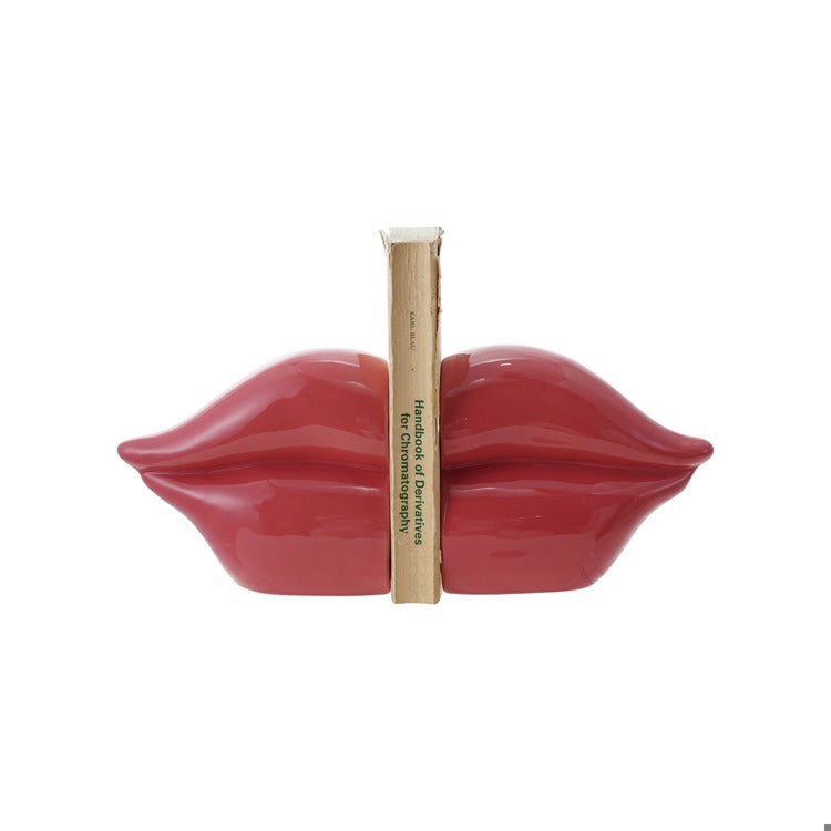 Lip Bookends S/2