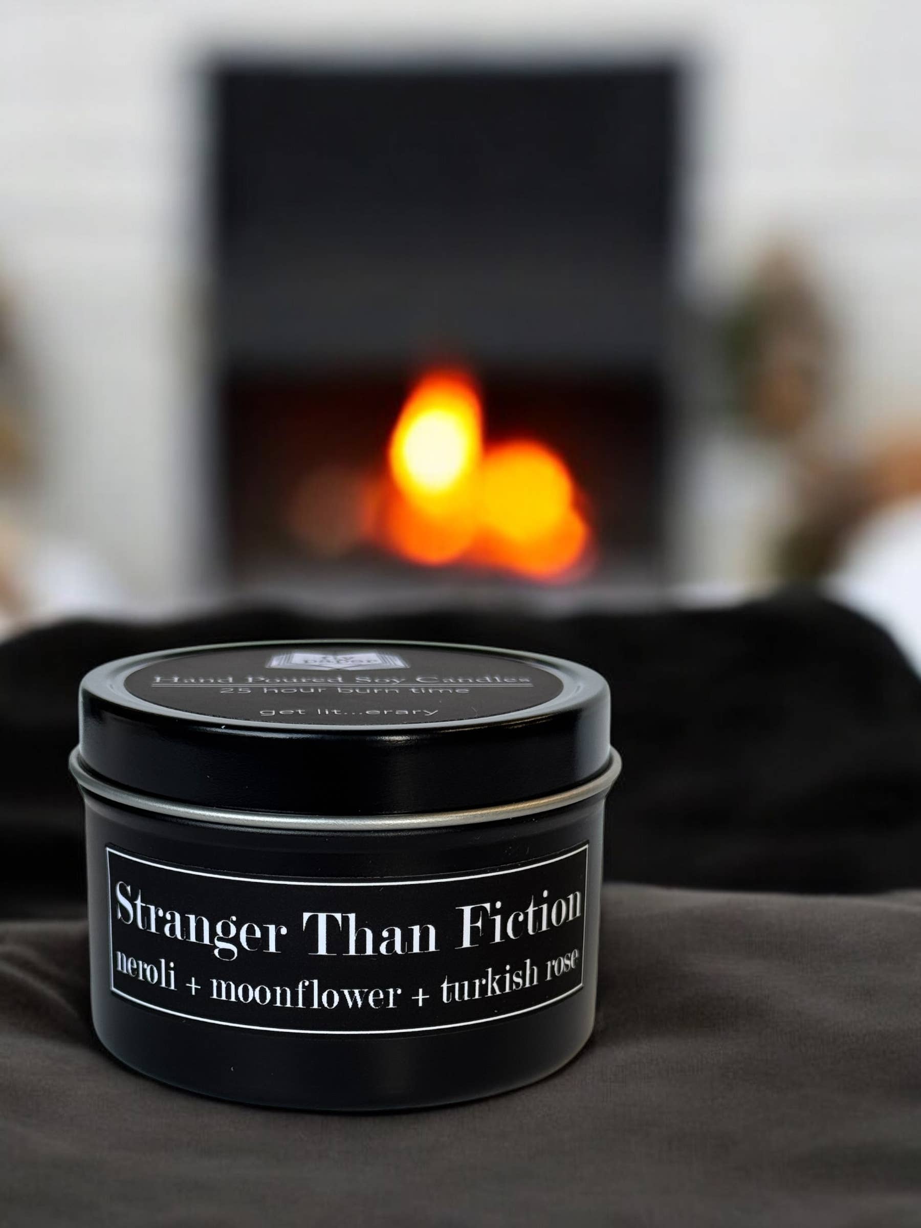 Stranger Than Fiction Soy Candle (4 oz) - Neroli + Moonflower