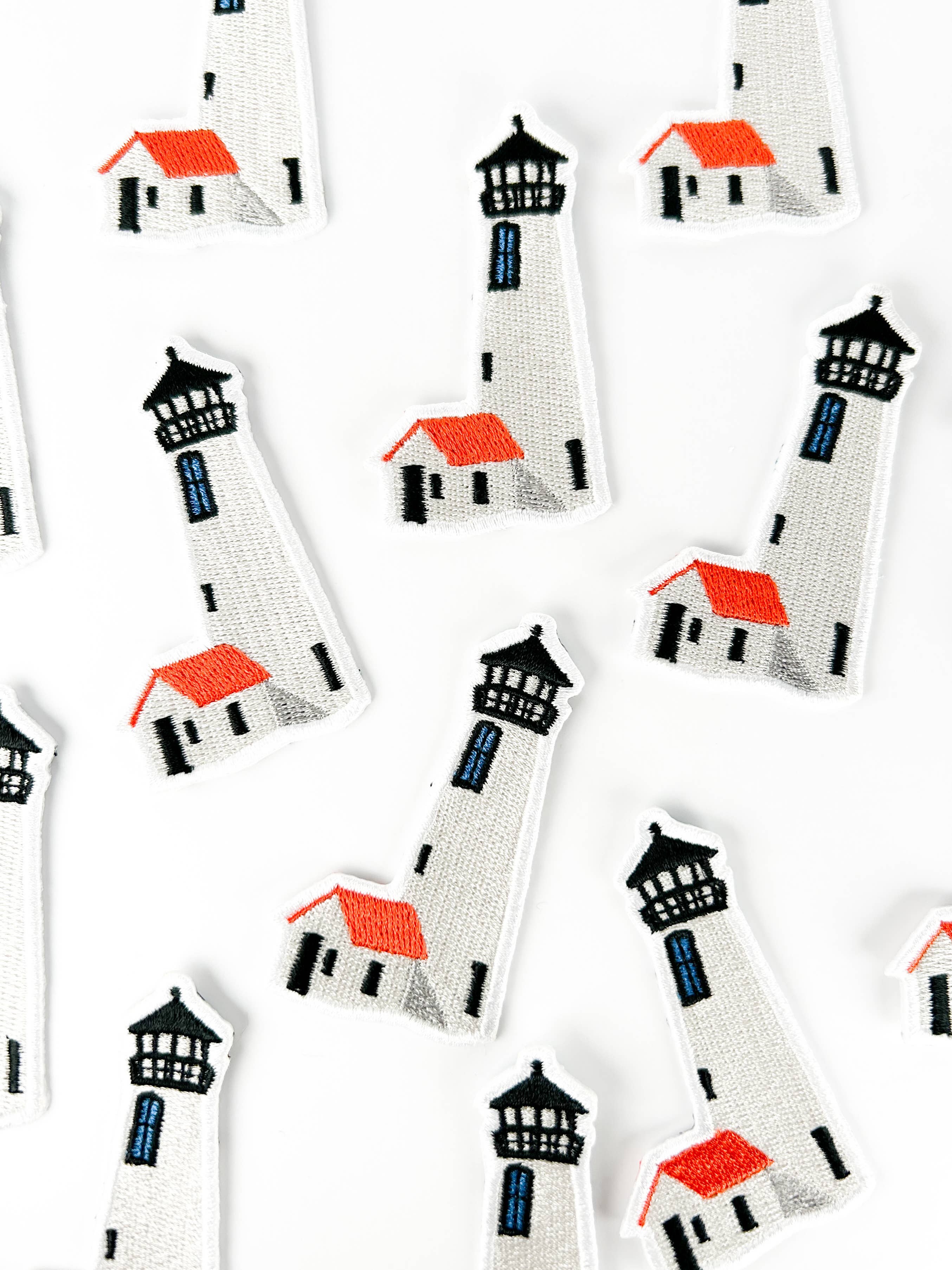 Lighthouse Iron-On Patch