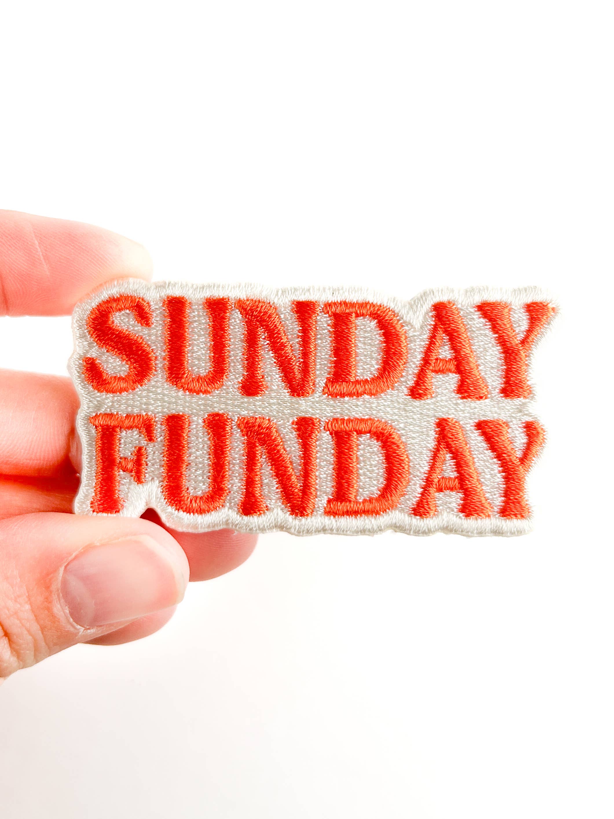 Sunday Funday Iron-On Patch