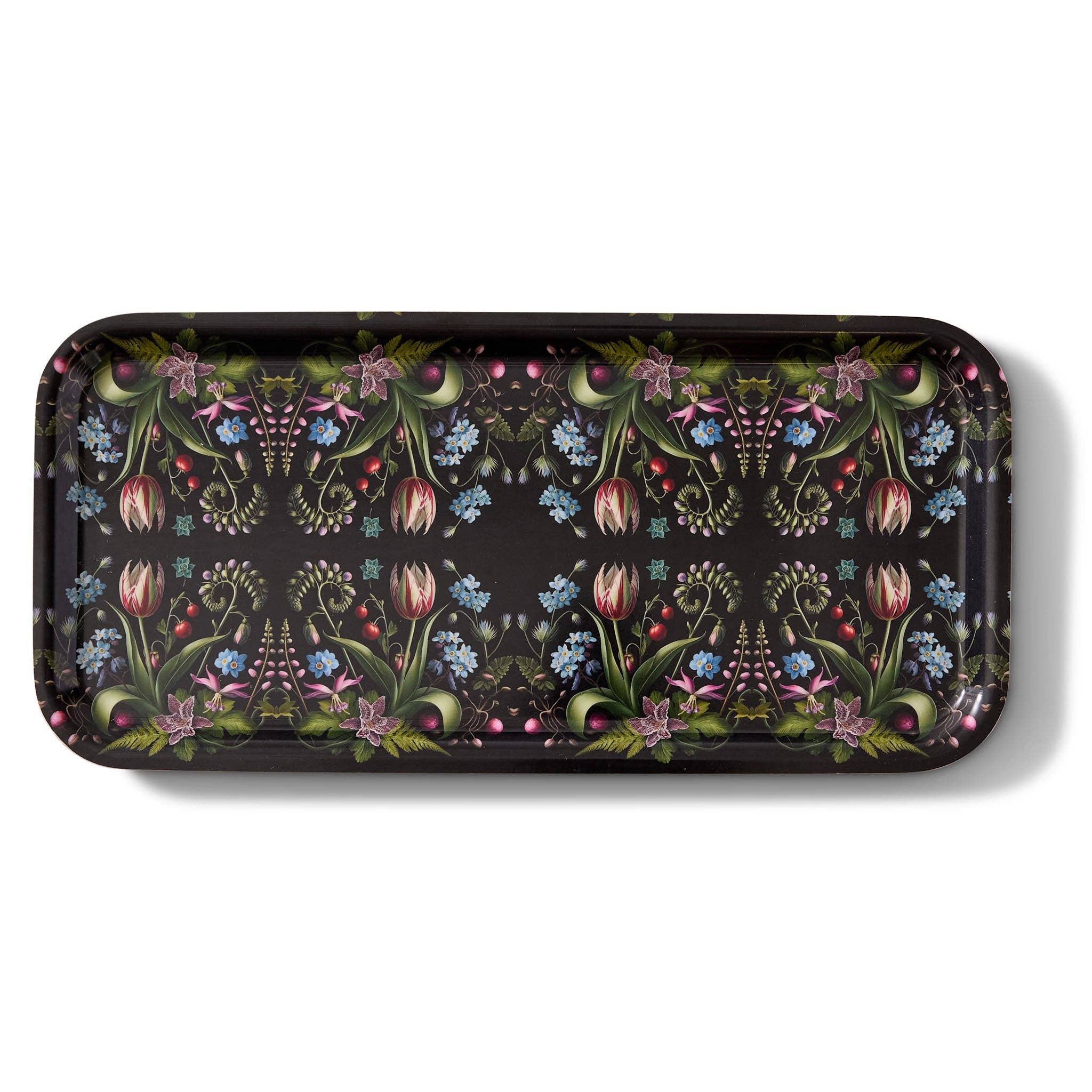 Forget-Me-Nots Rectangle Tray