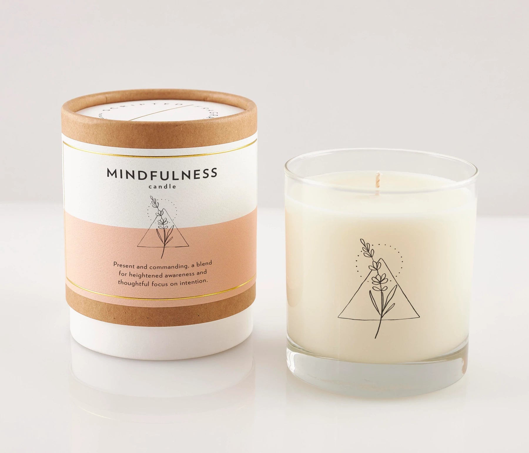 Mindfulness Meditation Soy Candle