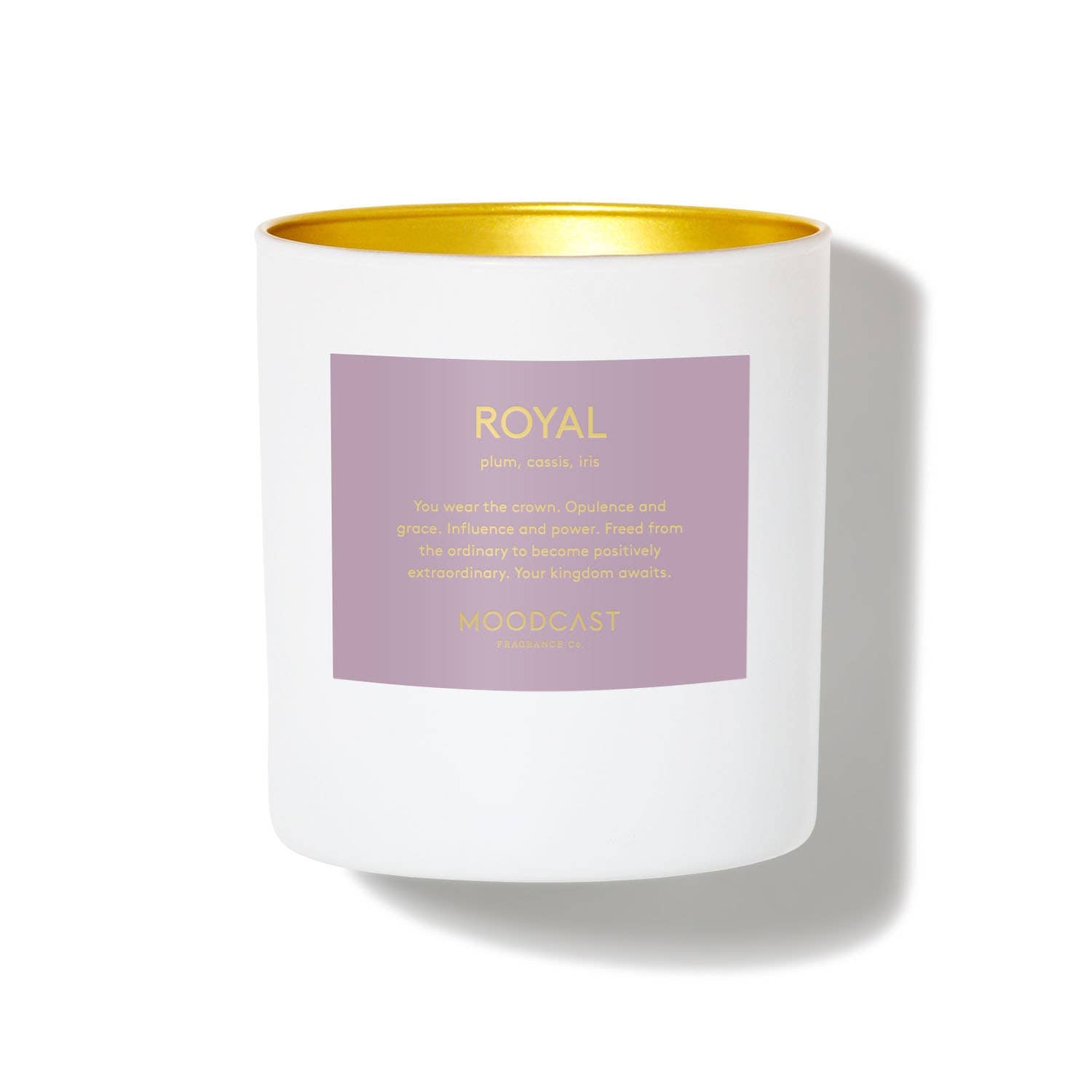 Royal Coconut Wax Candle Royal - 8 oz Glass Jar
