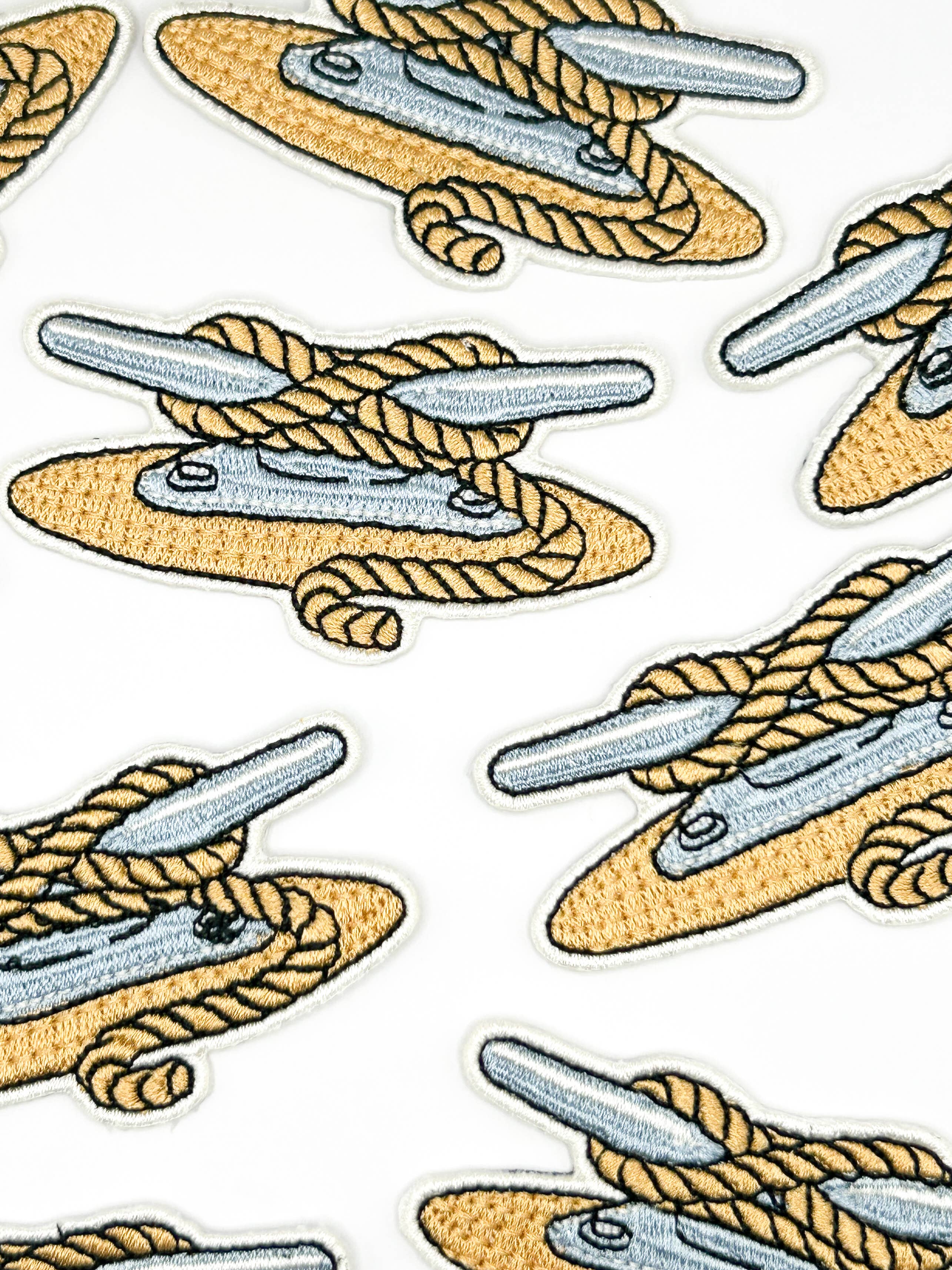 Dock Cleat Iron-On Patch