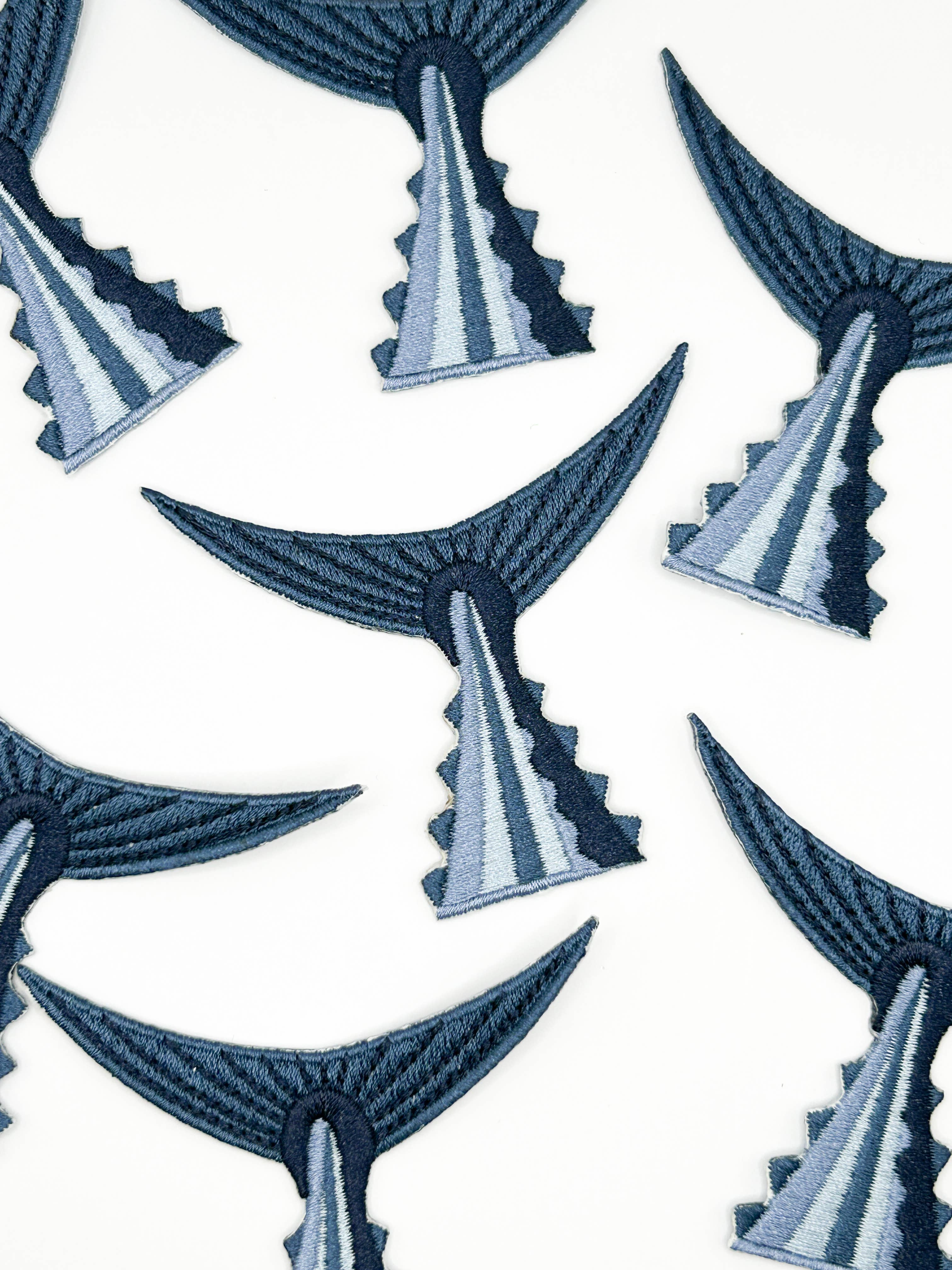Tuna Tail Iron-On Patch