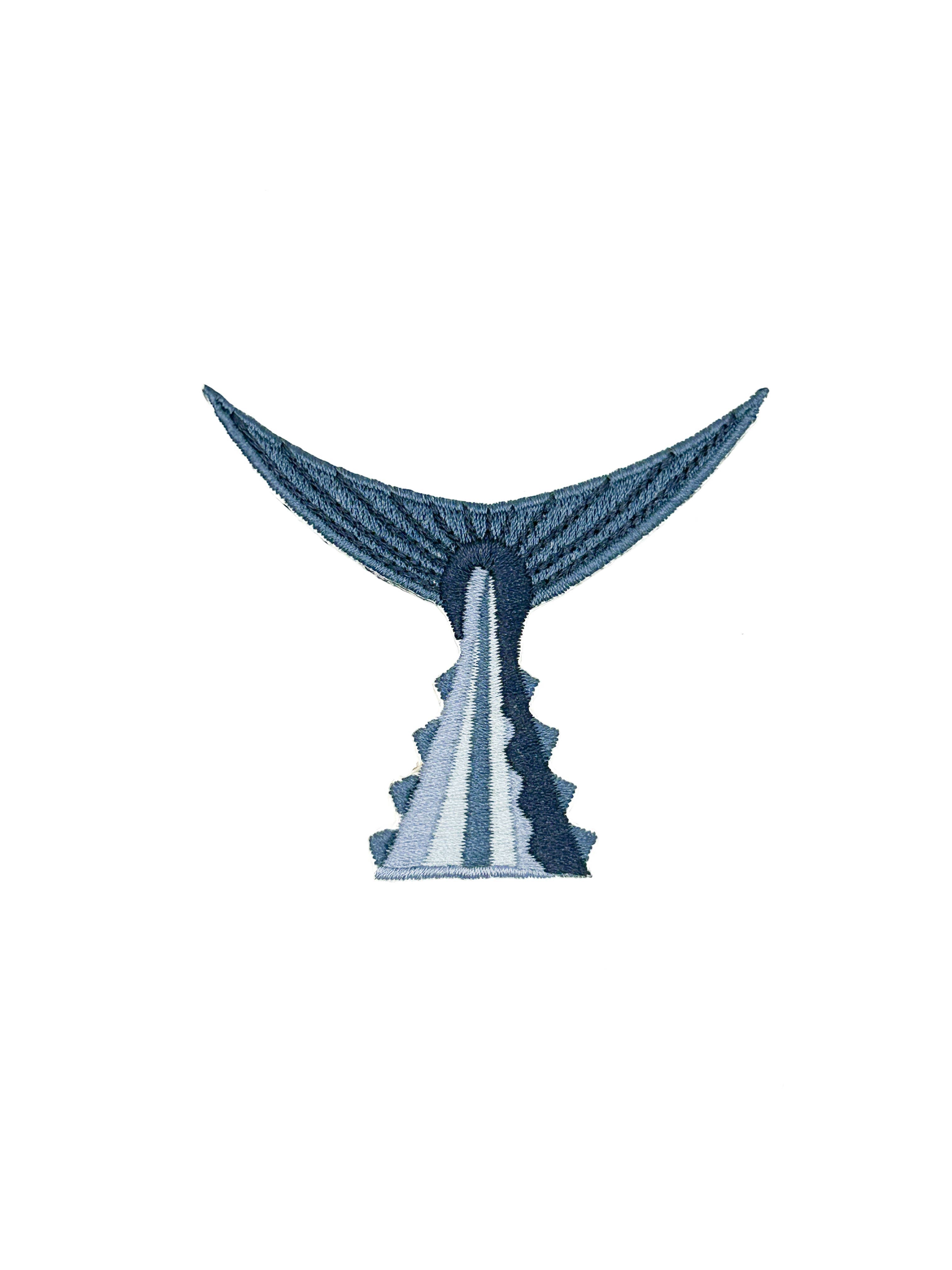 Tuna Tail Iron-On Patch