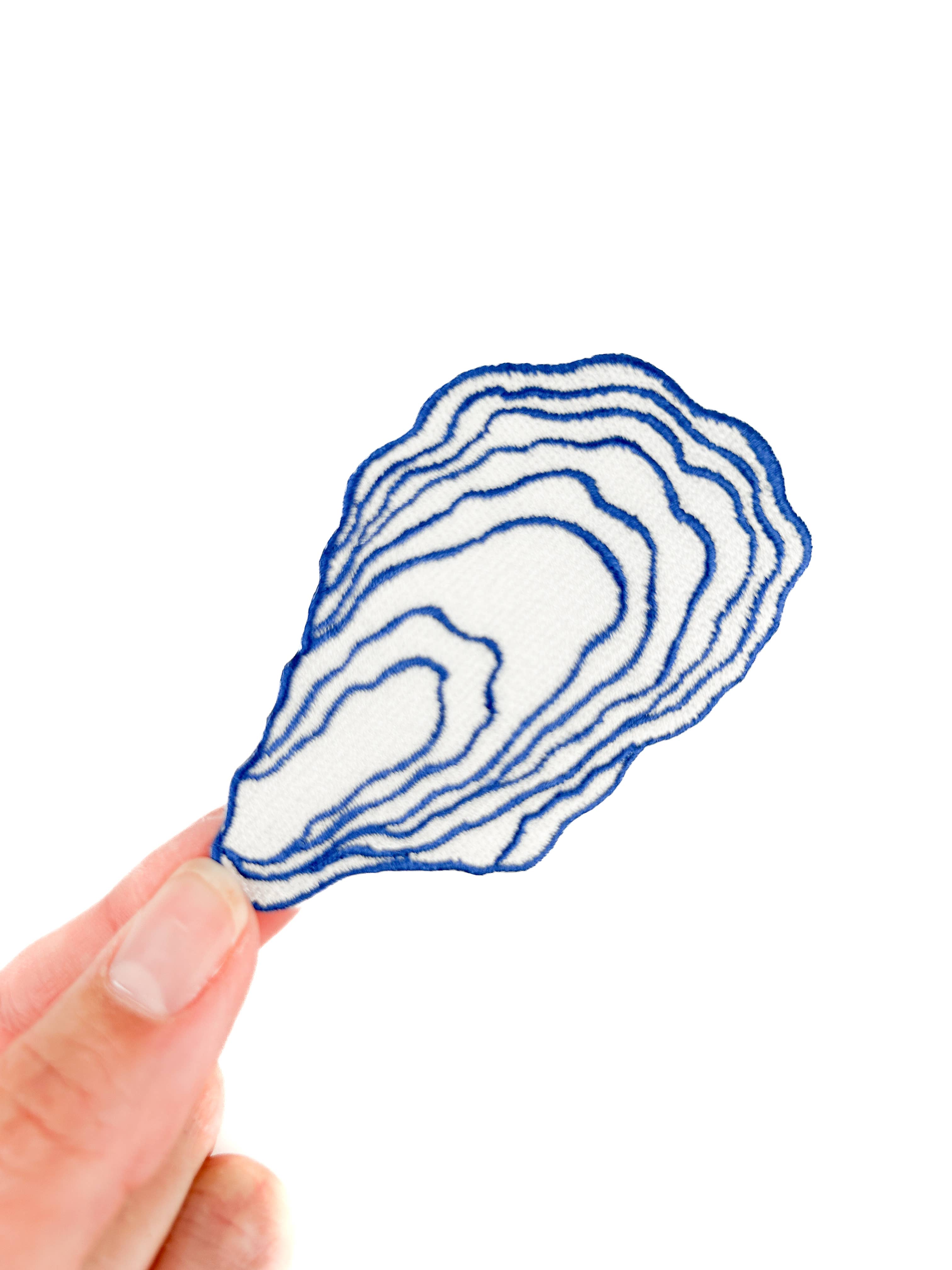 Oyster Iron-On Patch