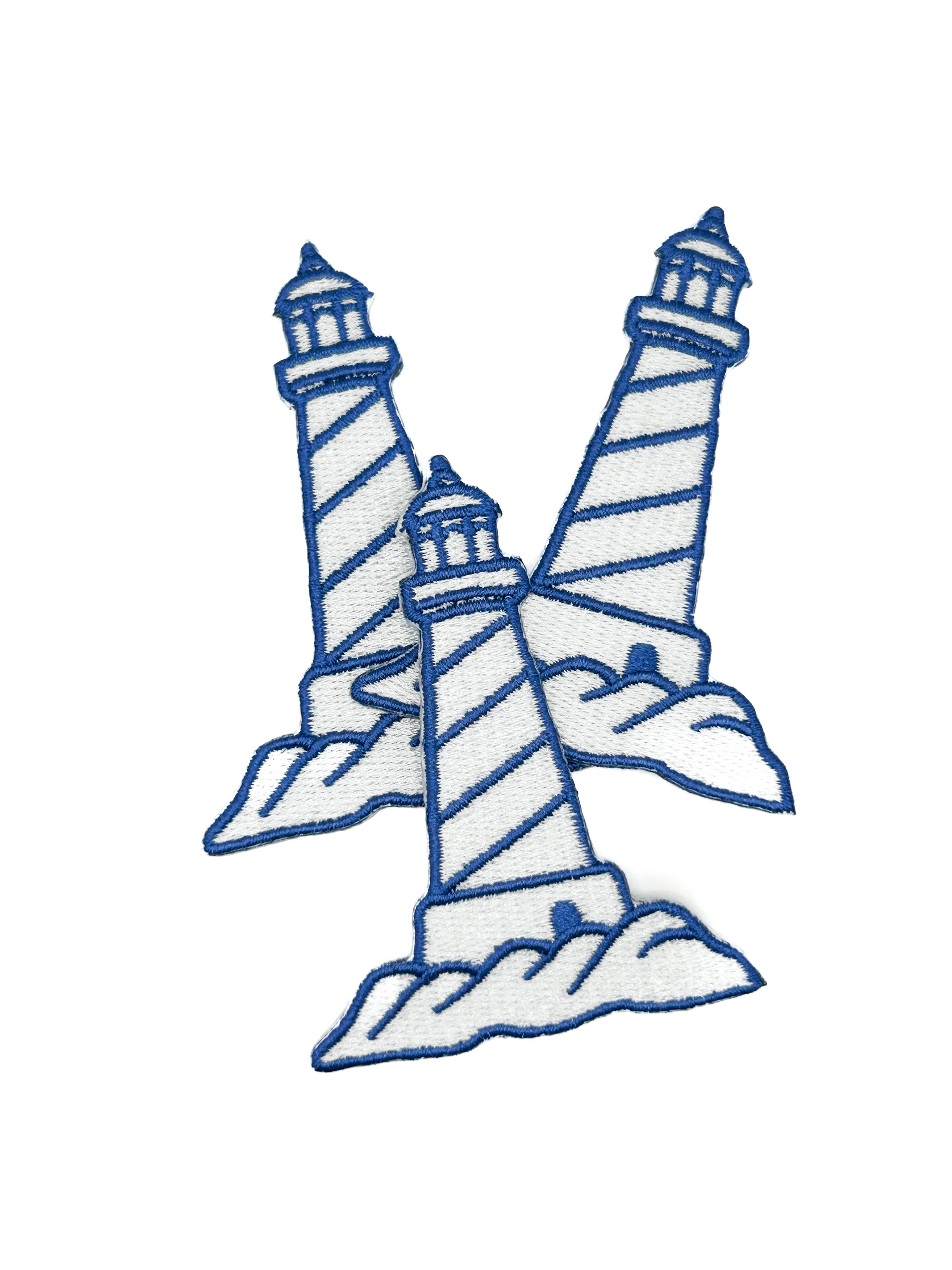 Lighthouse Iron-On Patch