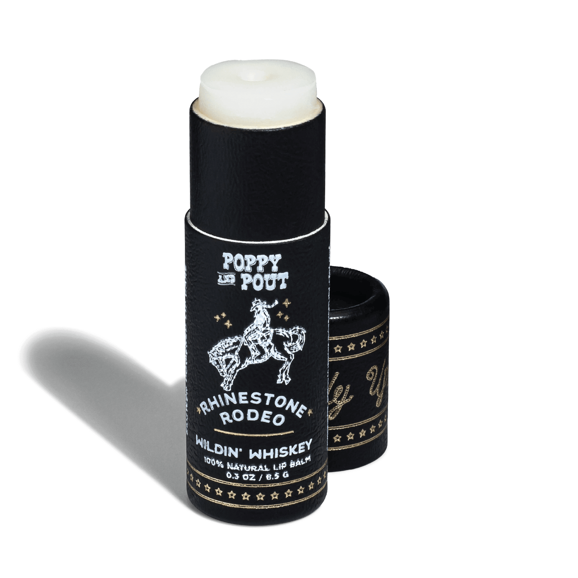 Wildin' Whiskey Rhinestone Rodeo Lip Balm