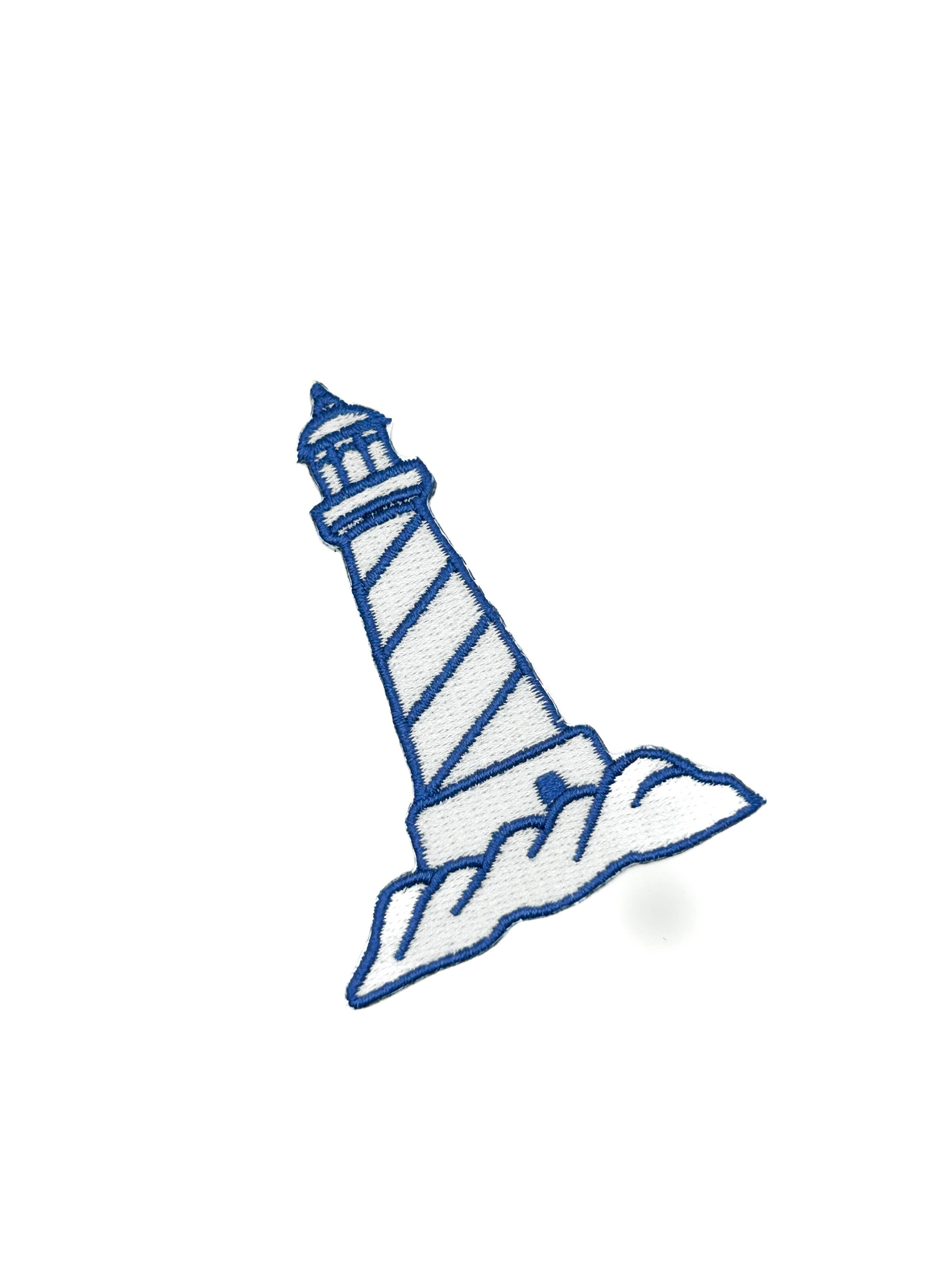 Lighthouse Iron-On Patch