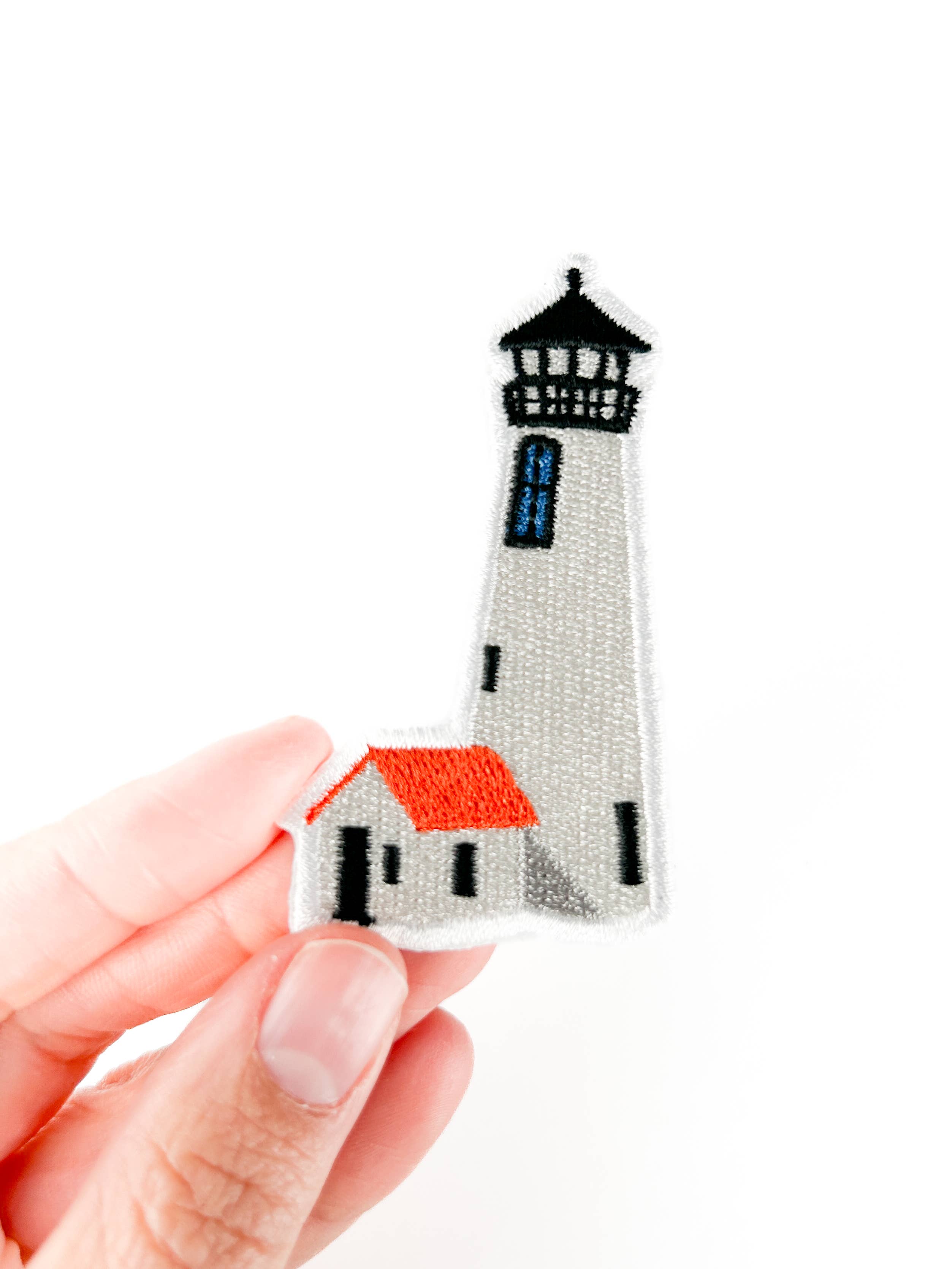 Lighthouse Iron-On Patch