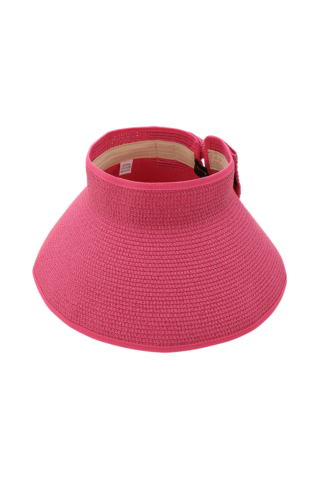 Packable Straw Visor