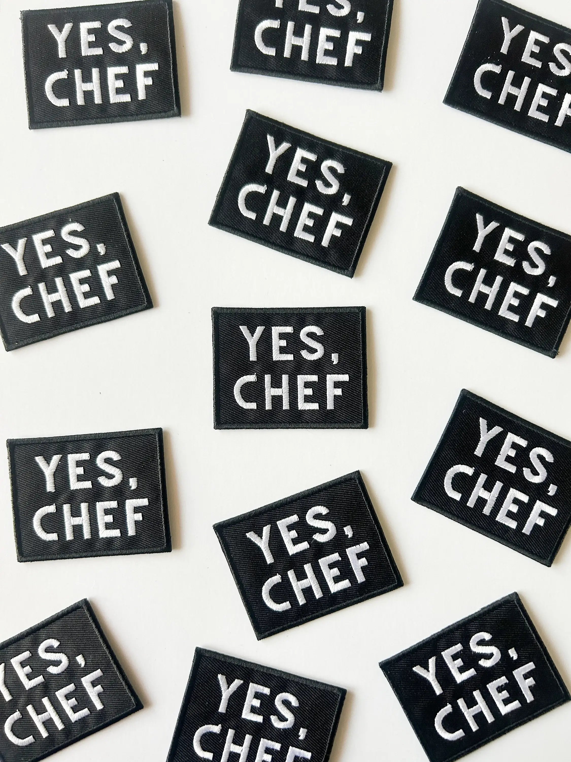 Yes Chef Iron-On Patch