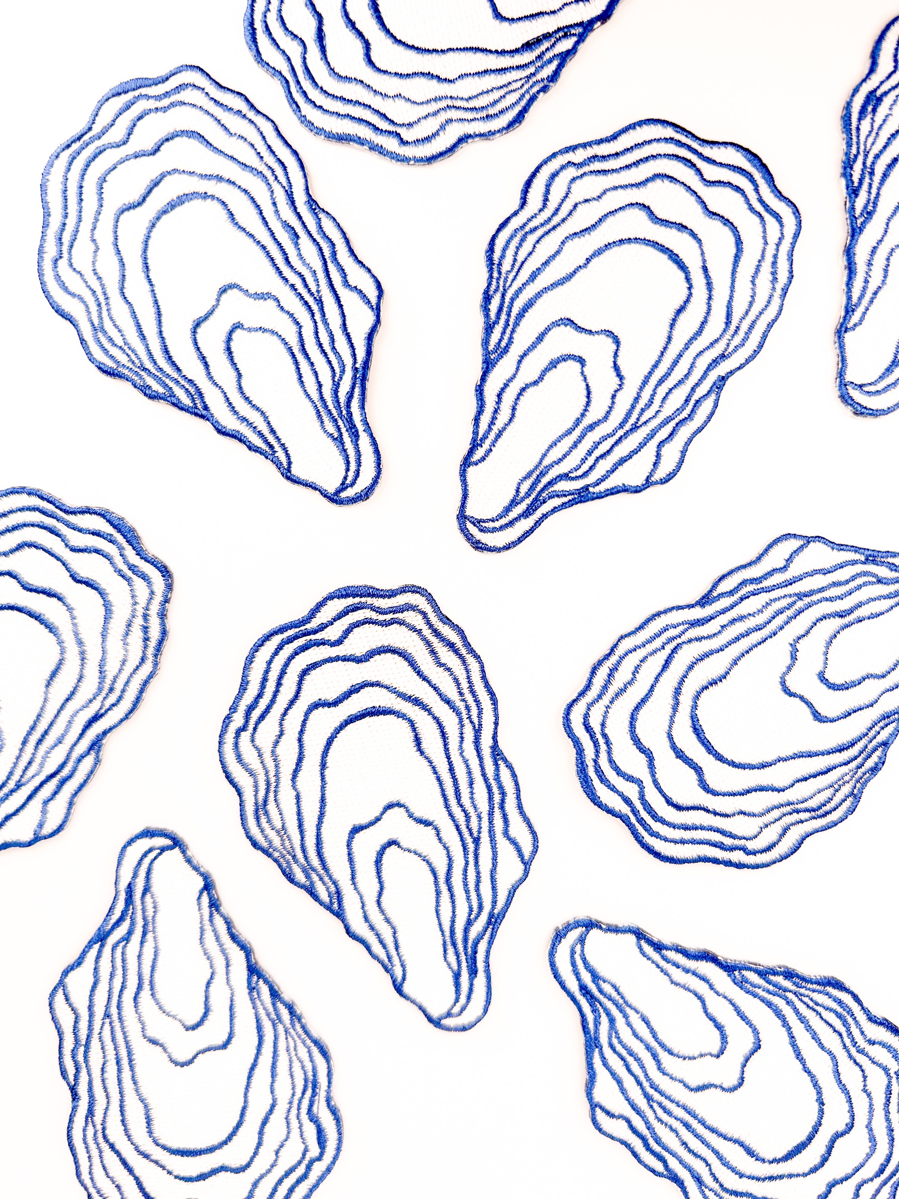 Oyster Iron-On Patch