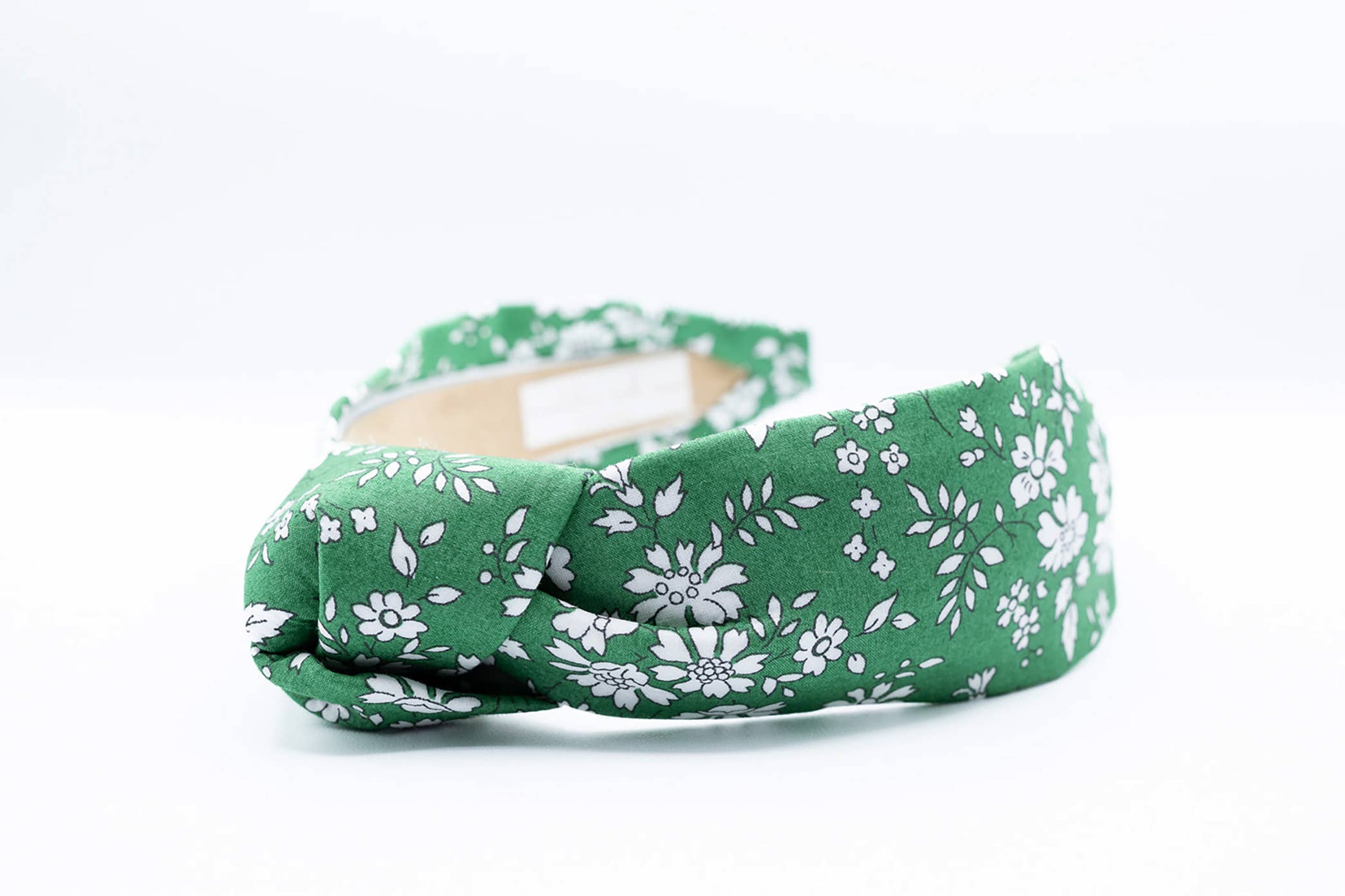 Kelly Green Floral Liberty of London Headband 