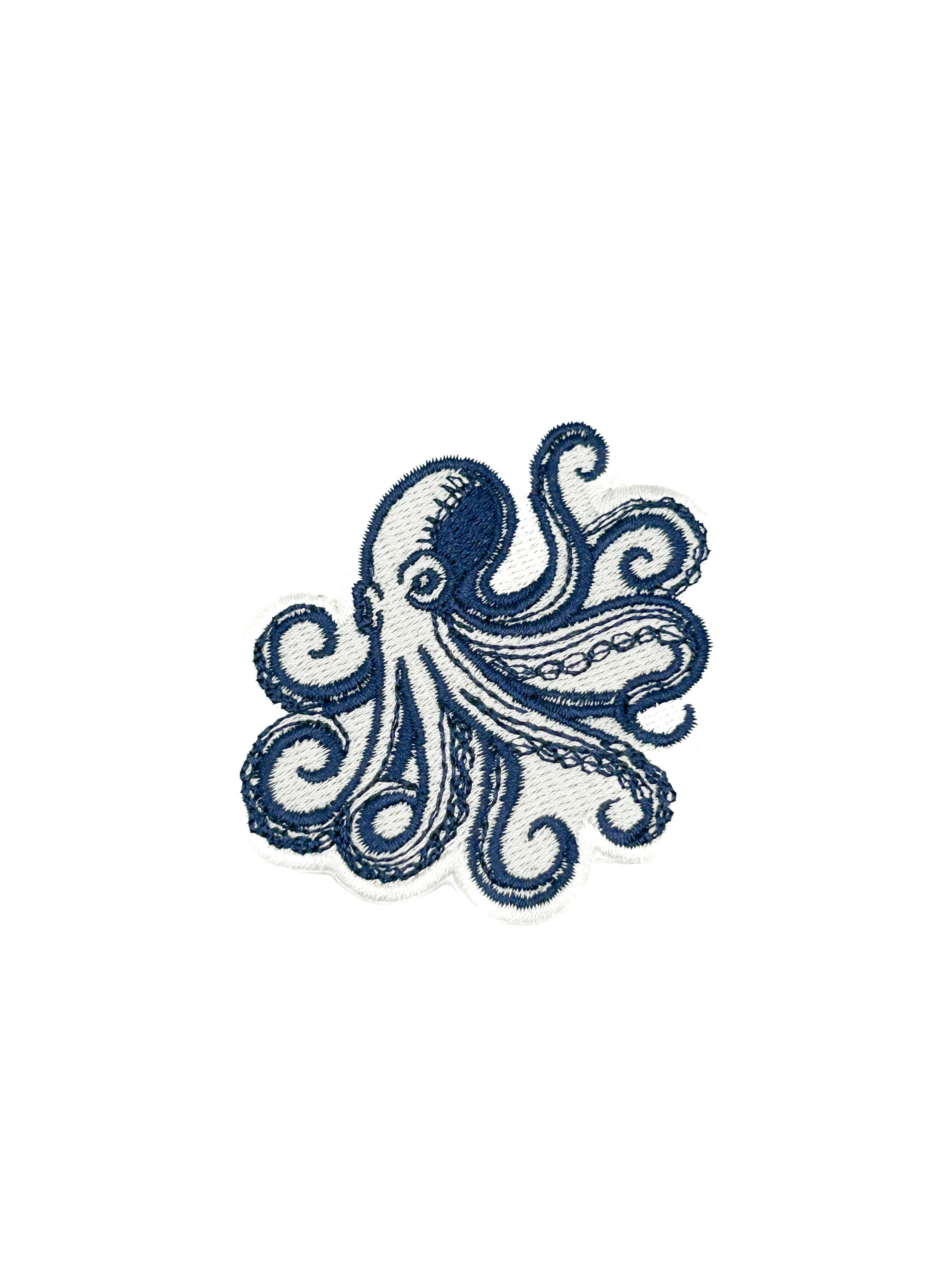 Octopus Iron-On Patch