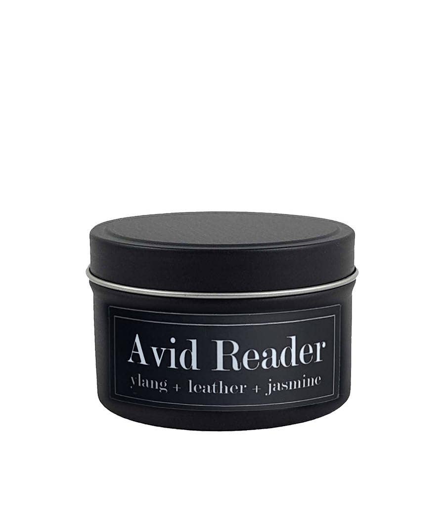 Avid Reader Soy Candle (4 oz) - Ylang Ylang + Jasmine