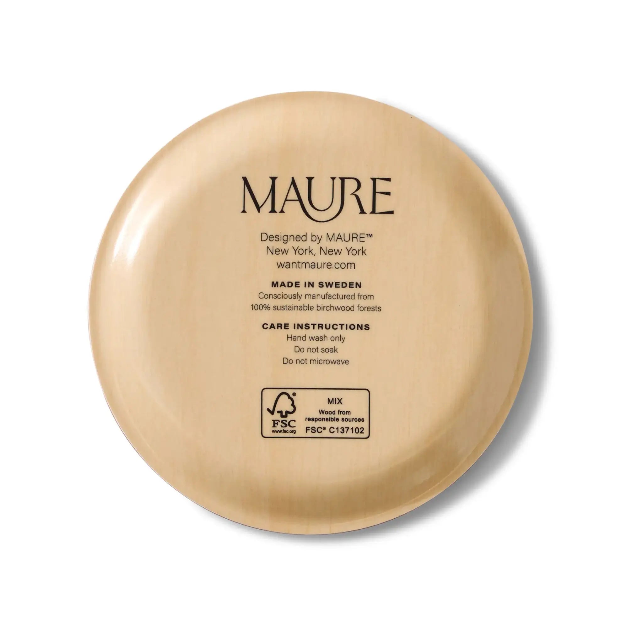 Forget-Me-Nots Round Tray