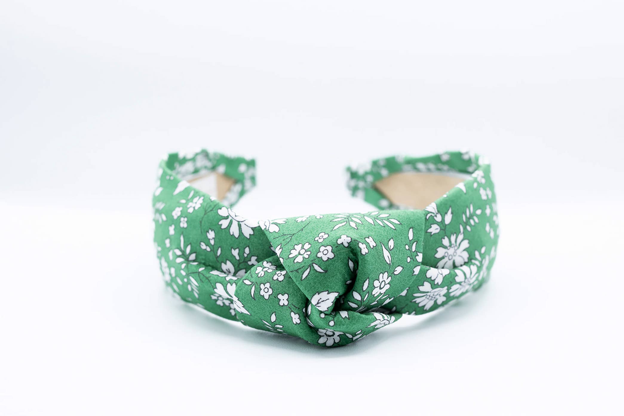 Kelly Green Floral Liberty of London Headband 