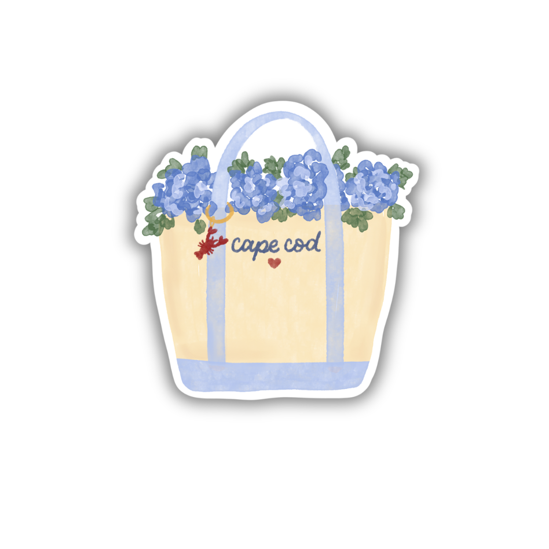 Cape Cod Tote Sticker