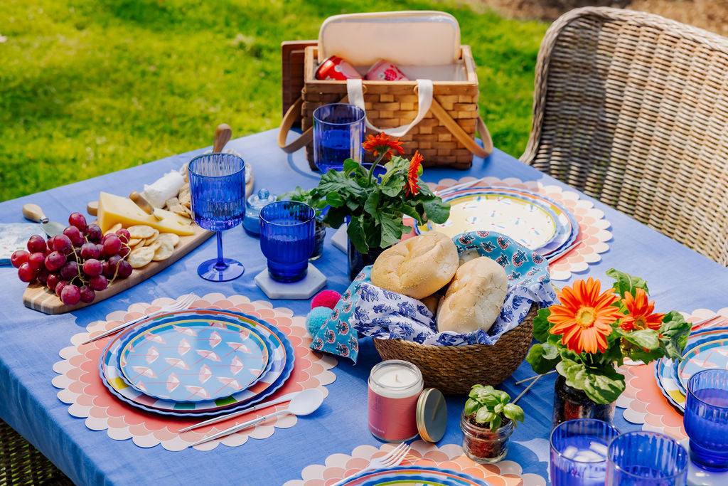 Simply Eco Dinner Plate - French Blue, Package of 8