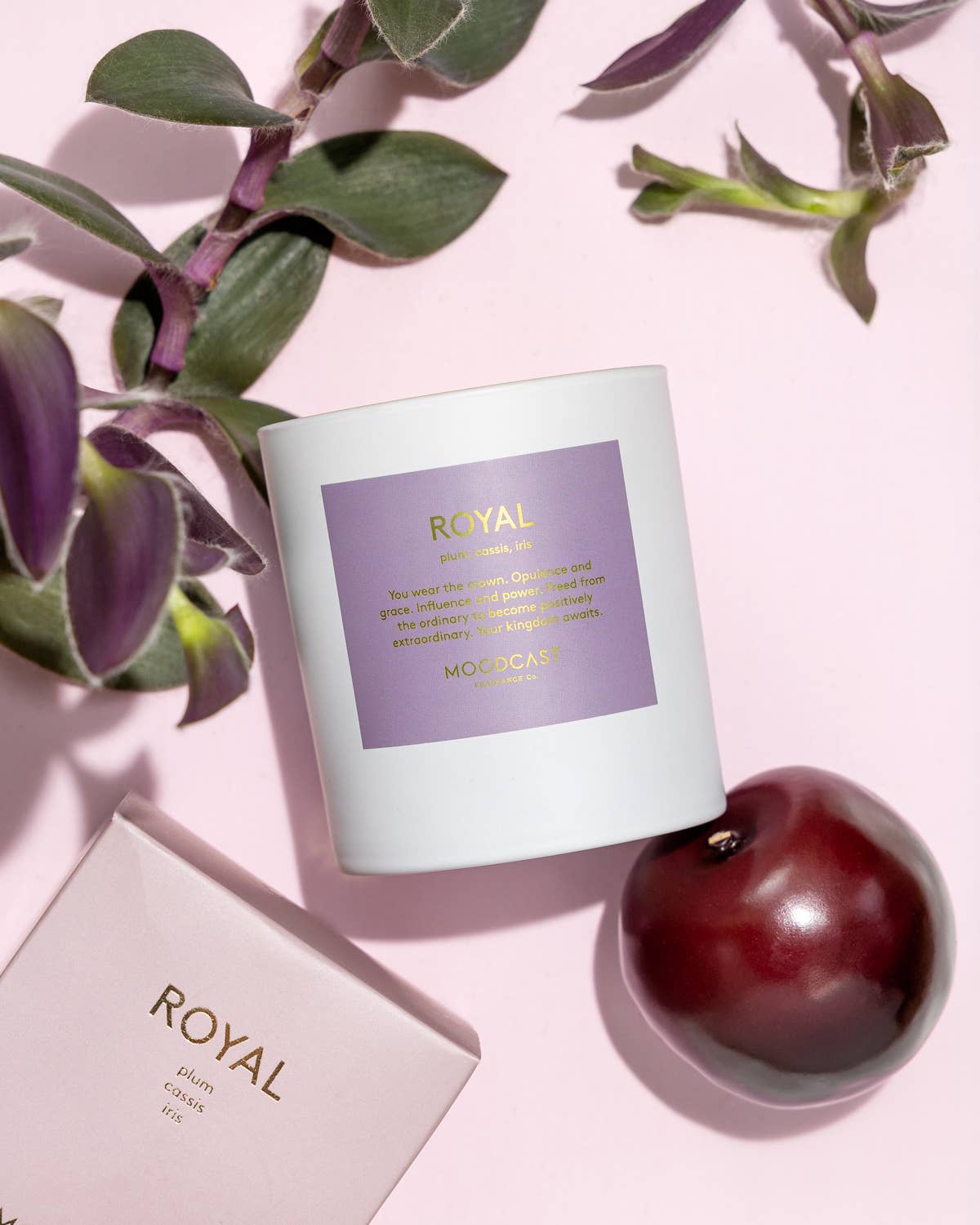 Royal Coconut Wax Candle Royal - 8 oz Glass Jar