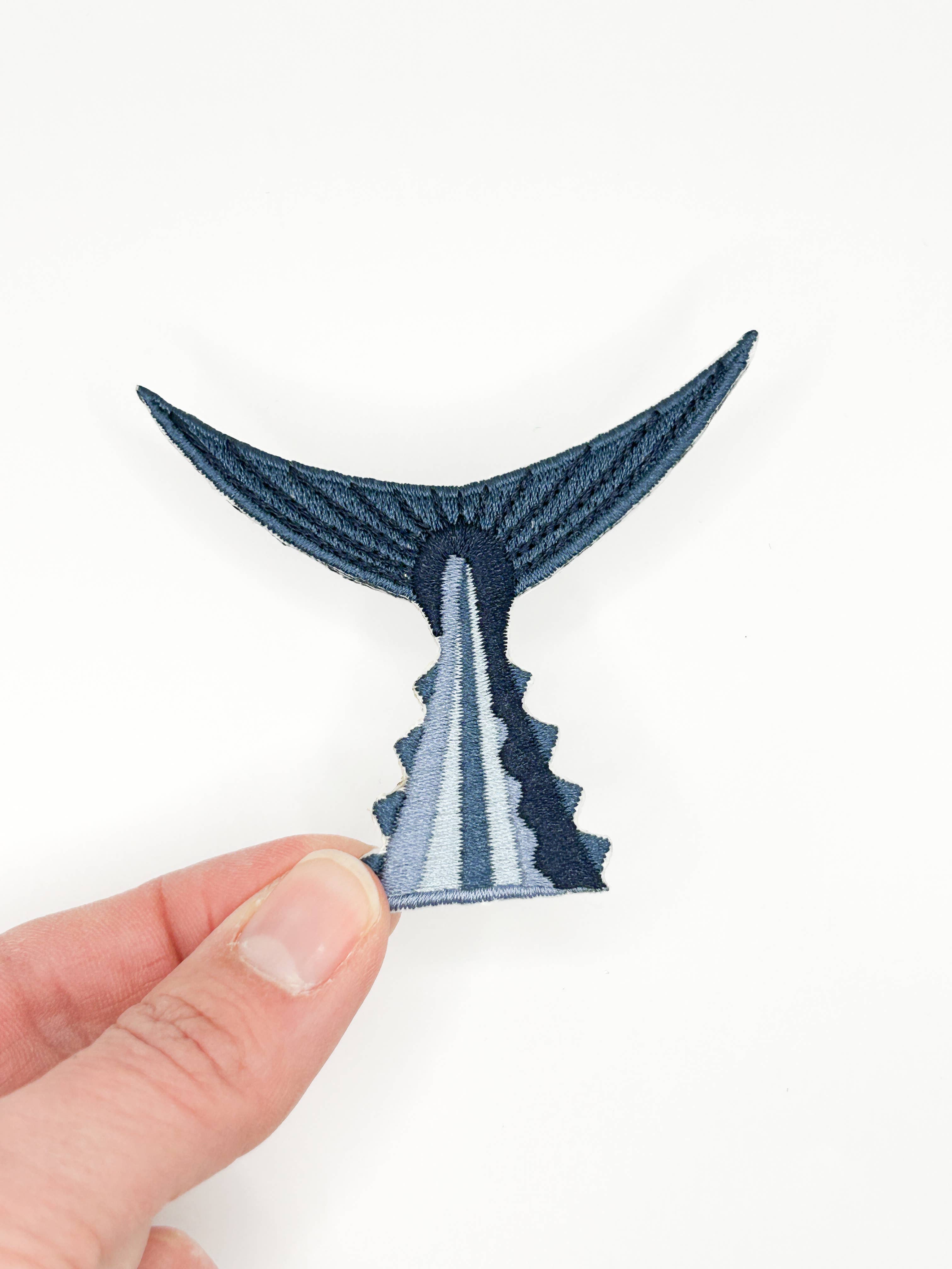 Tuna Tail Iron-On Patch