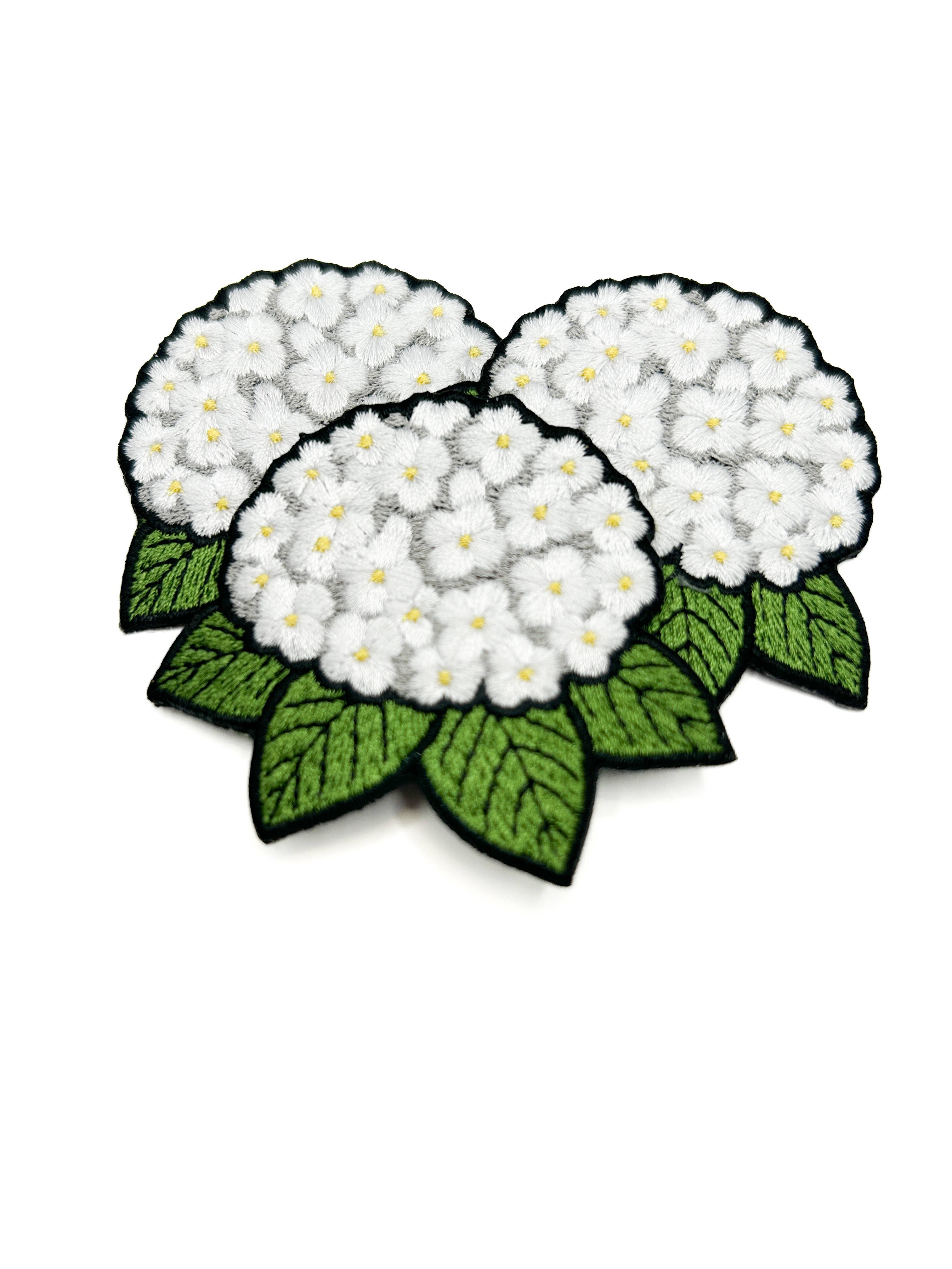 Hydrangea Iron-On Patch