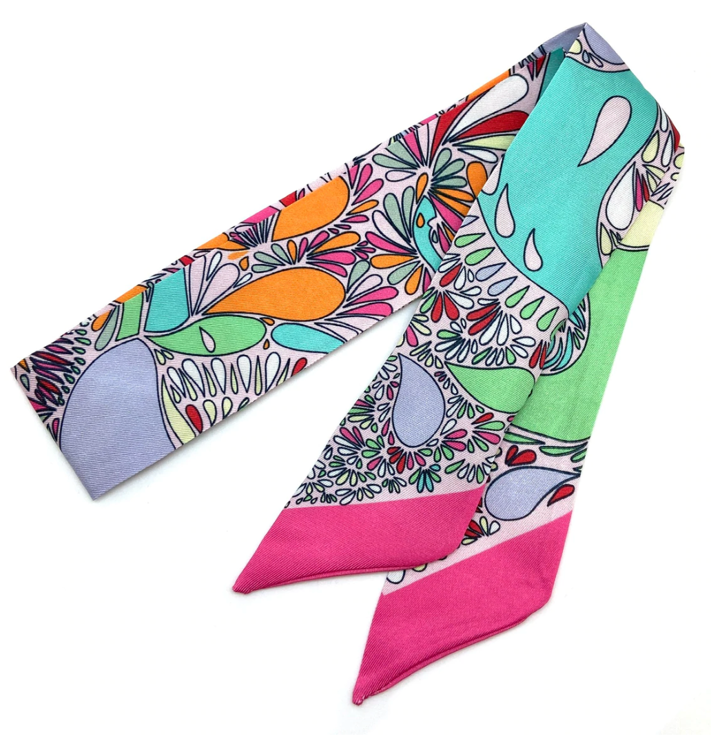 Splash Scarf: Orange
