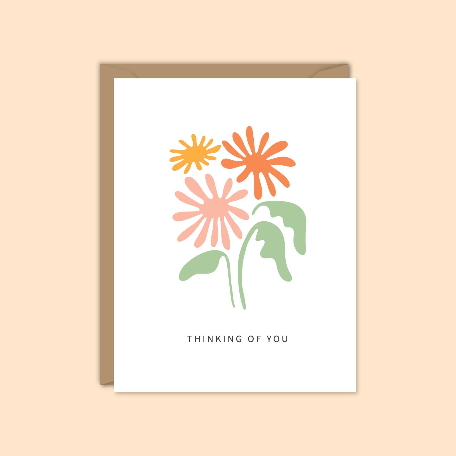 Thinking of You Floral Card