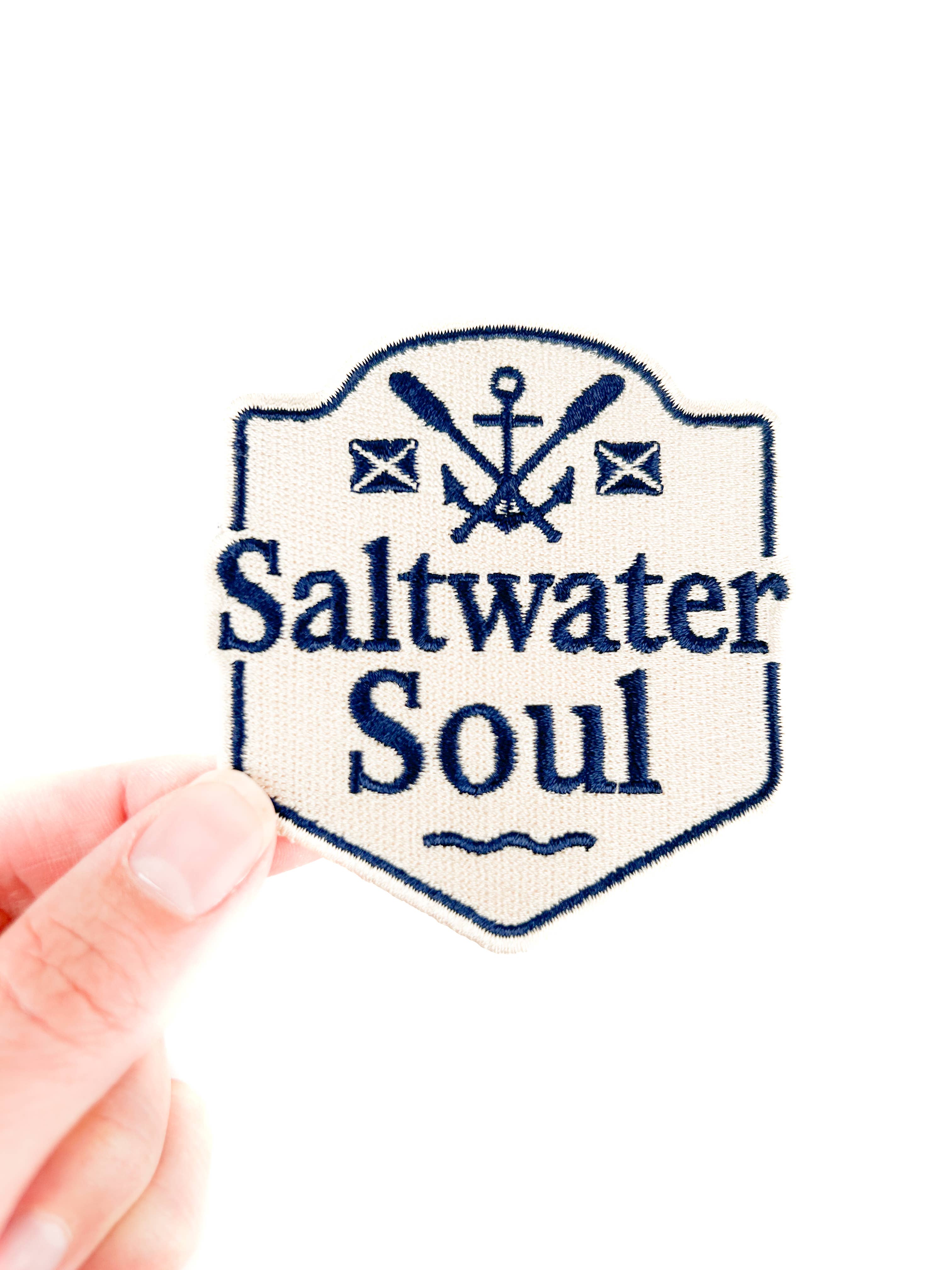 Saltwater Soul Iron-On Patch