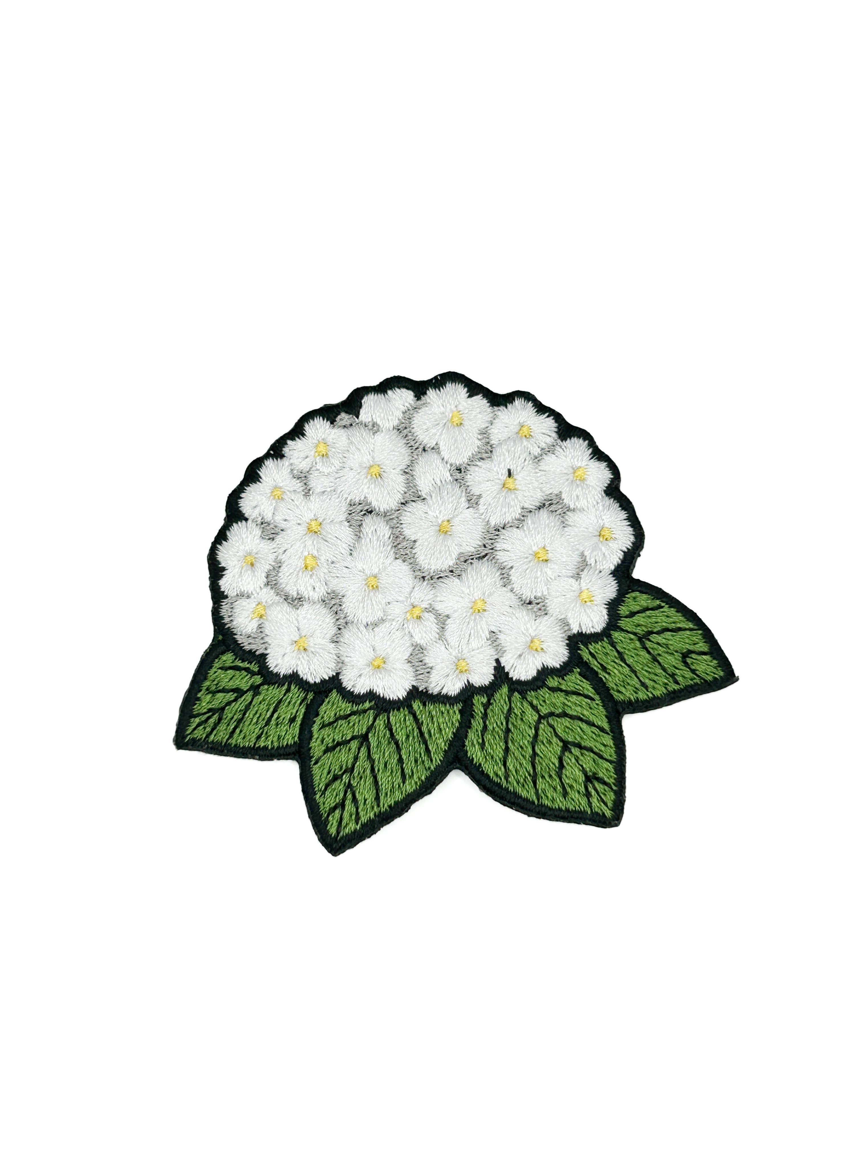 Hydrangea Iron-On Patch