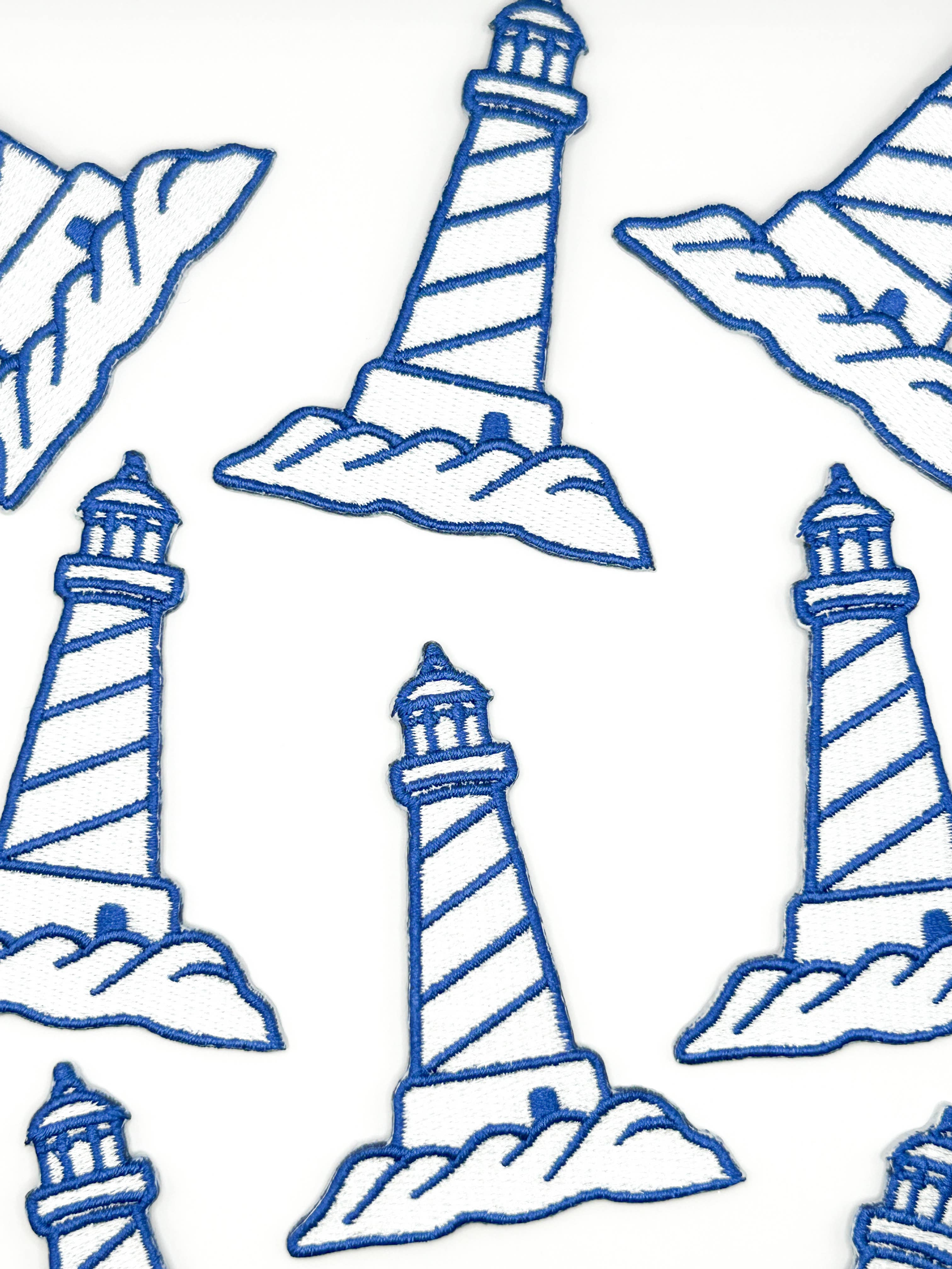 Lighthouse Iron-On Patch