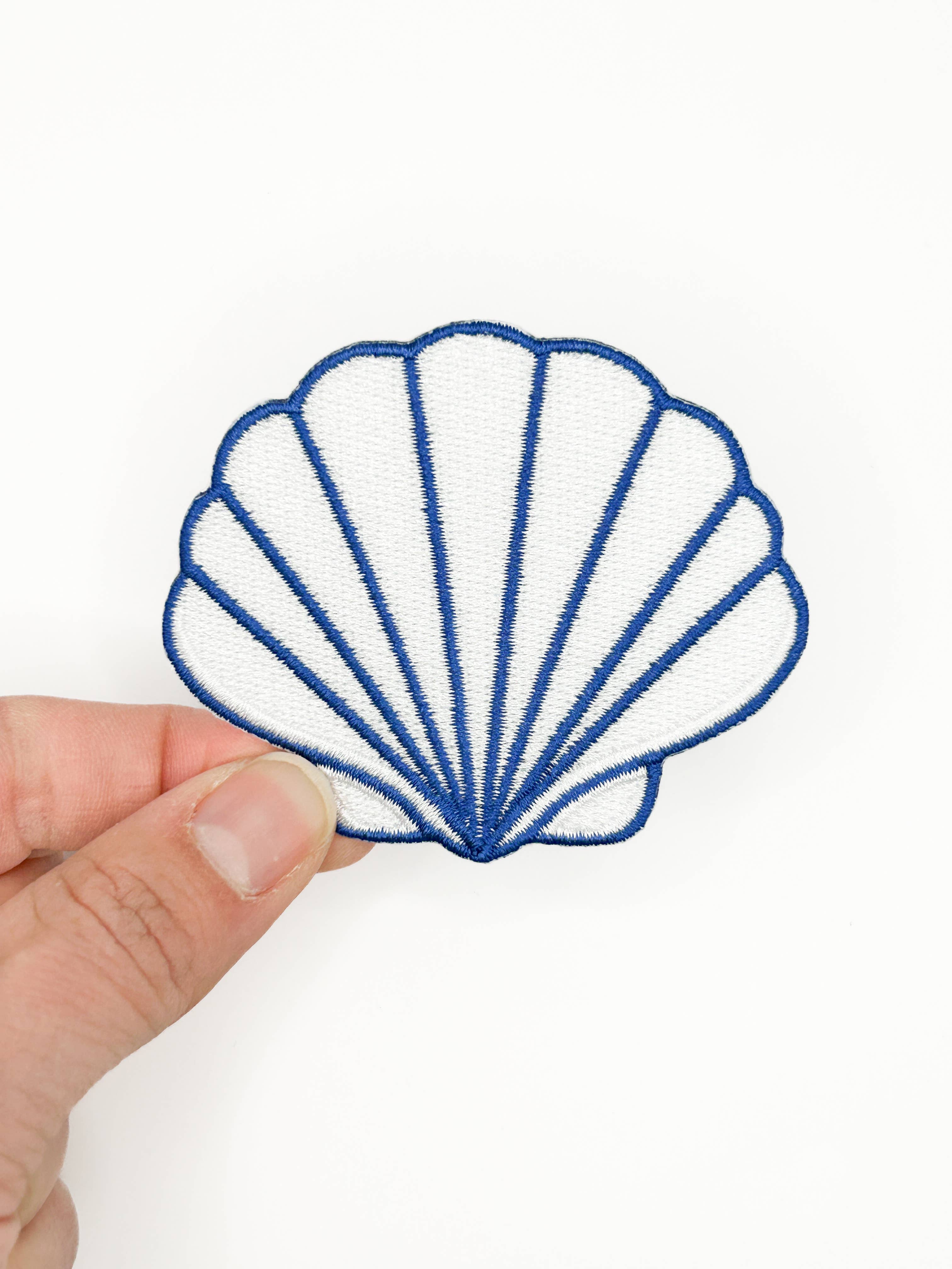 Seashell Patch Iron-On Patch