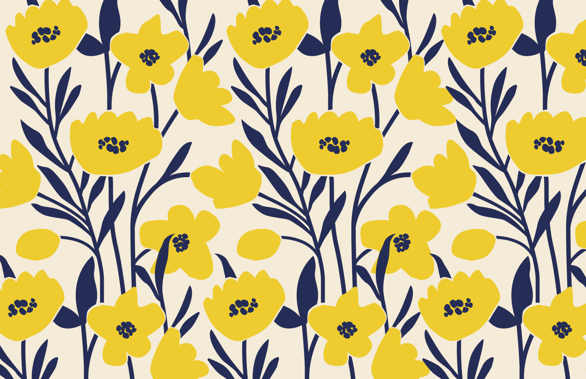 Fab Floral Tray Inserts Vol 1, 11 x 17, set of 10