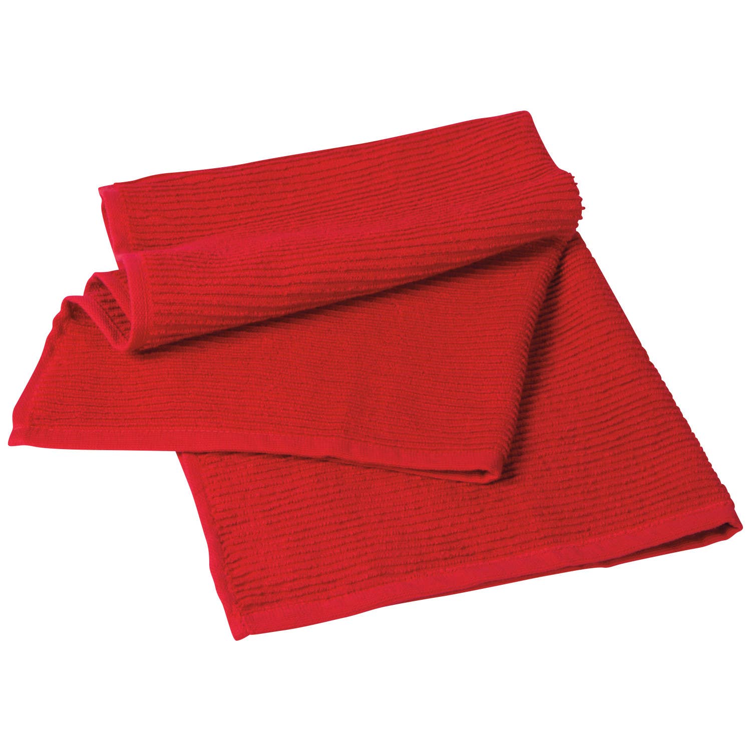 Red Ripple Turkish Cotton Dishtowel
