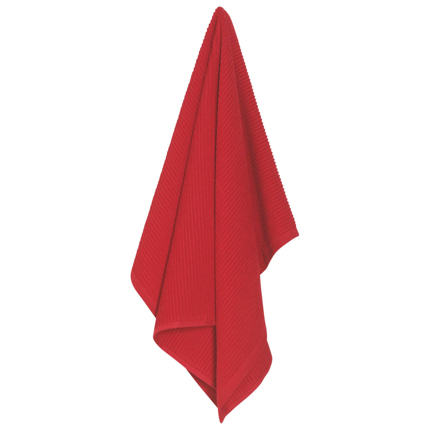 Red Ripple Turkish Cotton Dishtowel