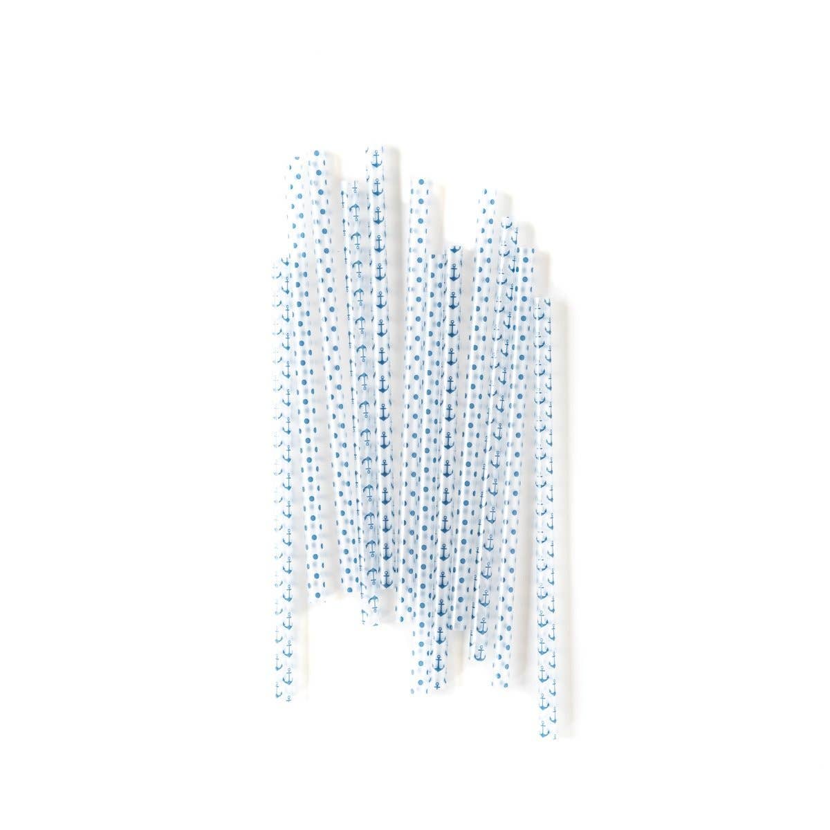PLSS152 - Nautical Reusable Straws