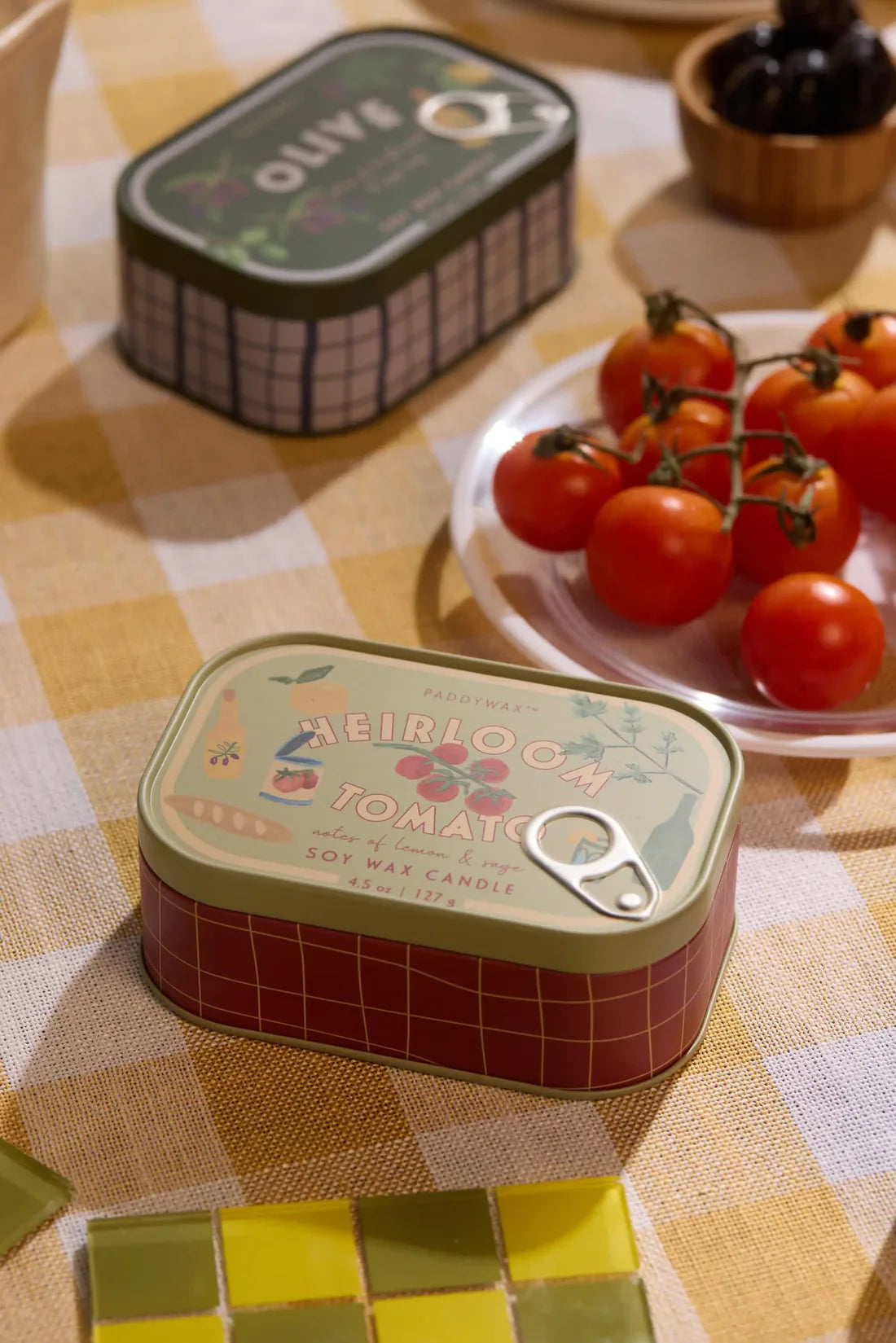 Heirloom Tomato - Bistro Tin 4.5 oz Candle