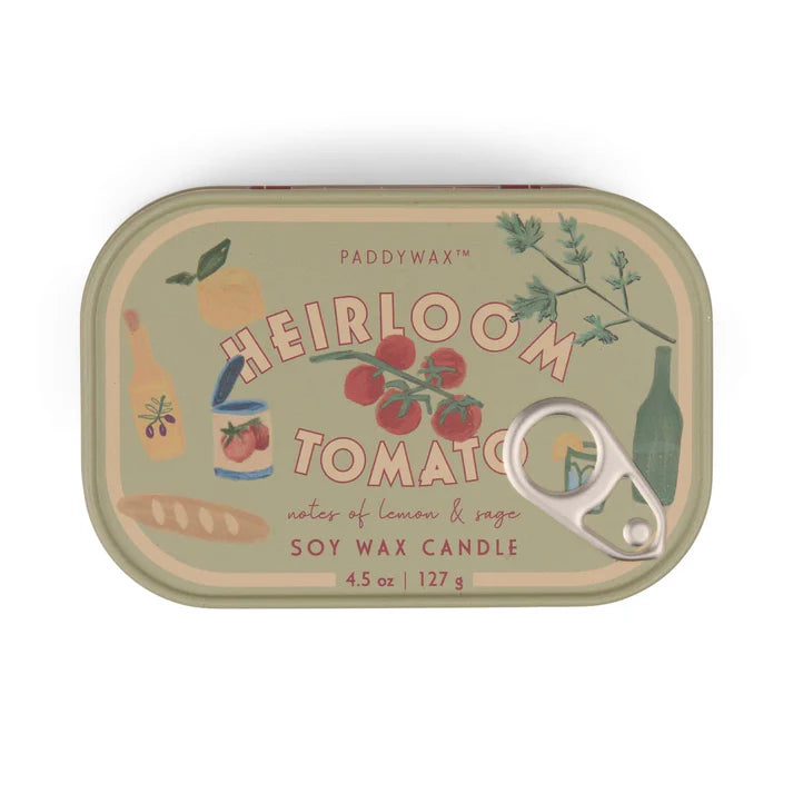 Heirloom Tomato - Bistro Tin 4.5 oz Candle