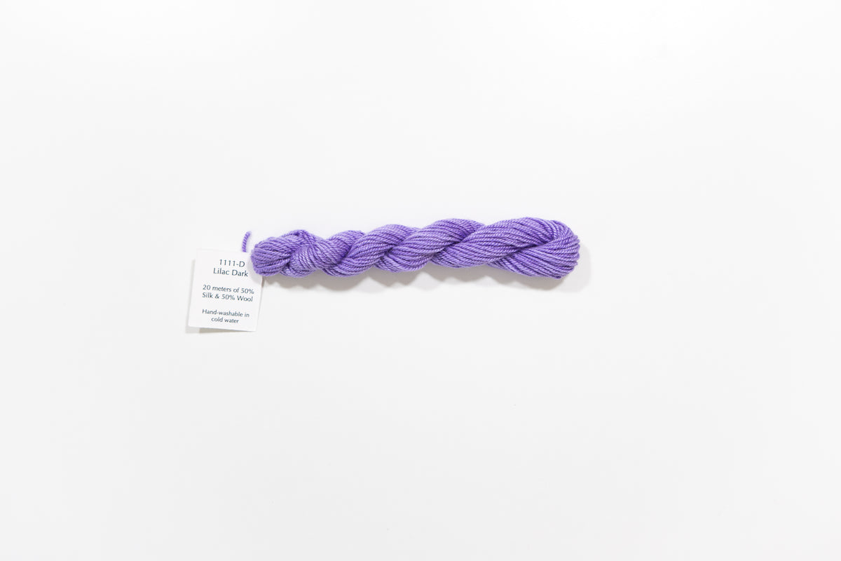 Lilac Dark - Hand Dyed Jumbuck
