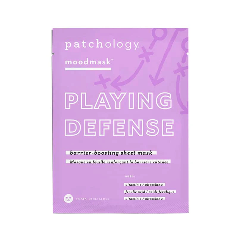 Playing Defense Face Mask