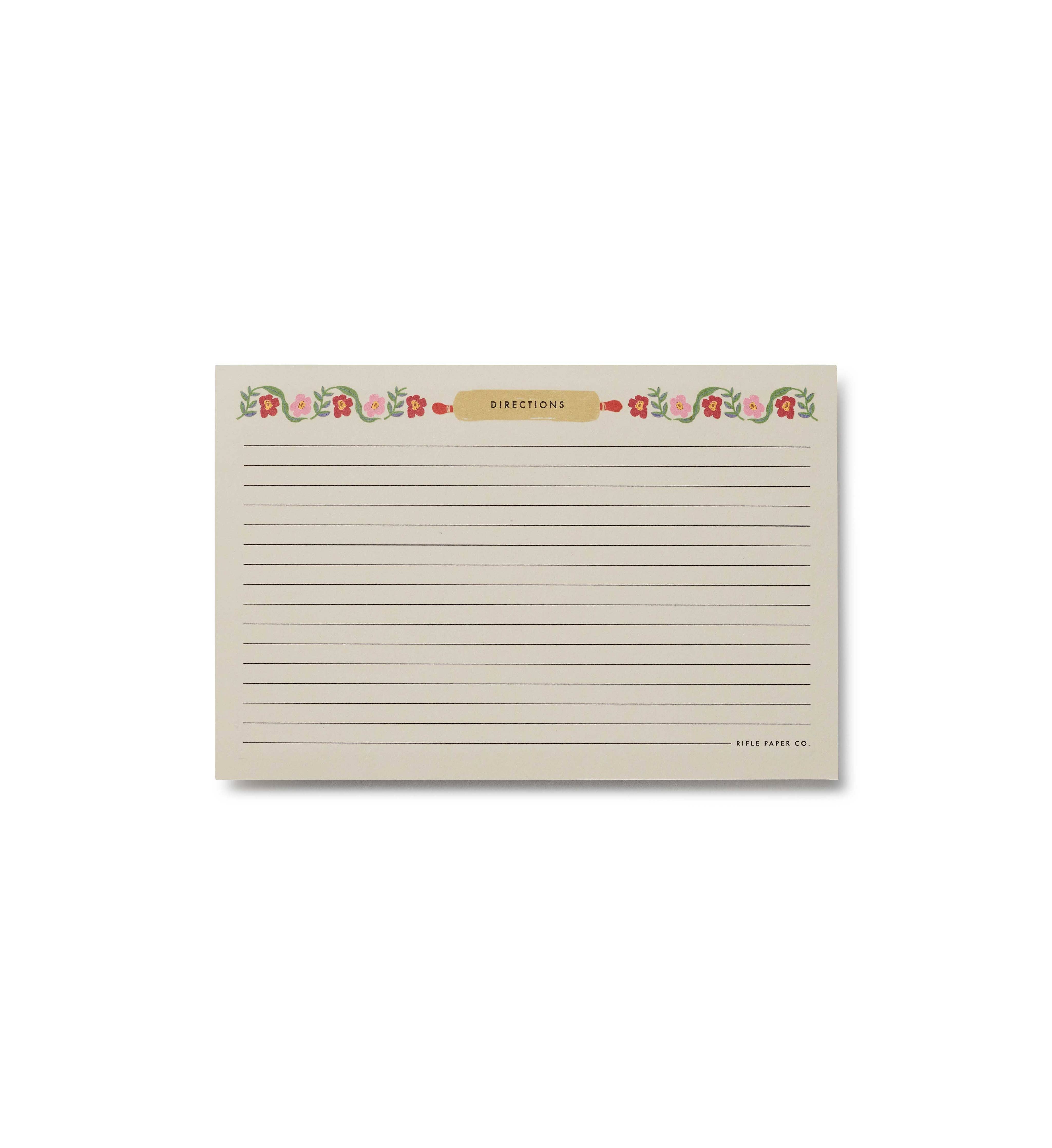 Pack of 12 Home Sweet Home Recipe Cards