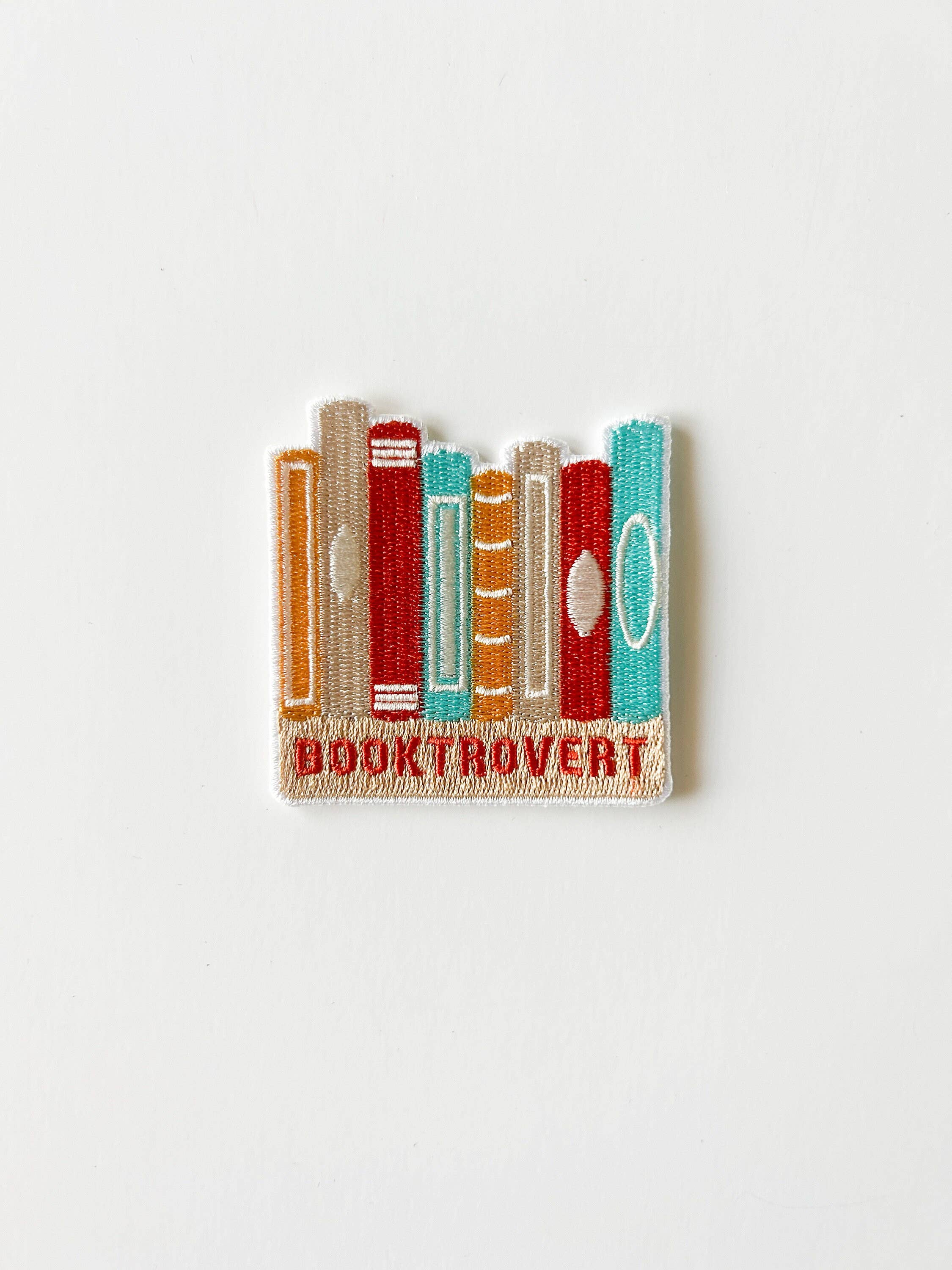 Booktrovert Iron-On Patch