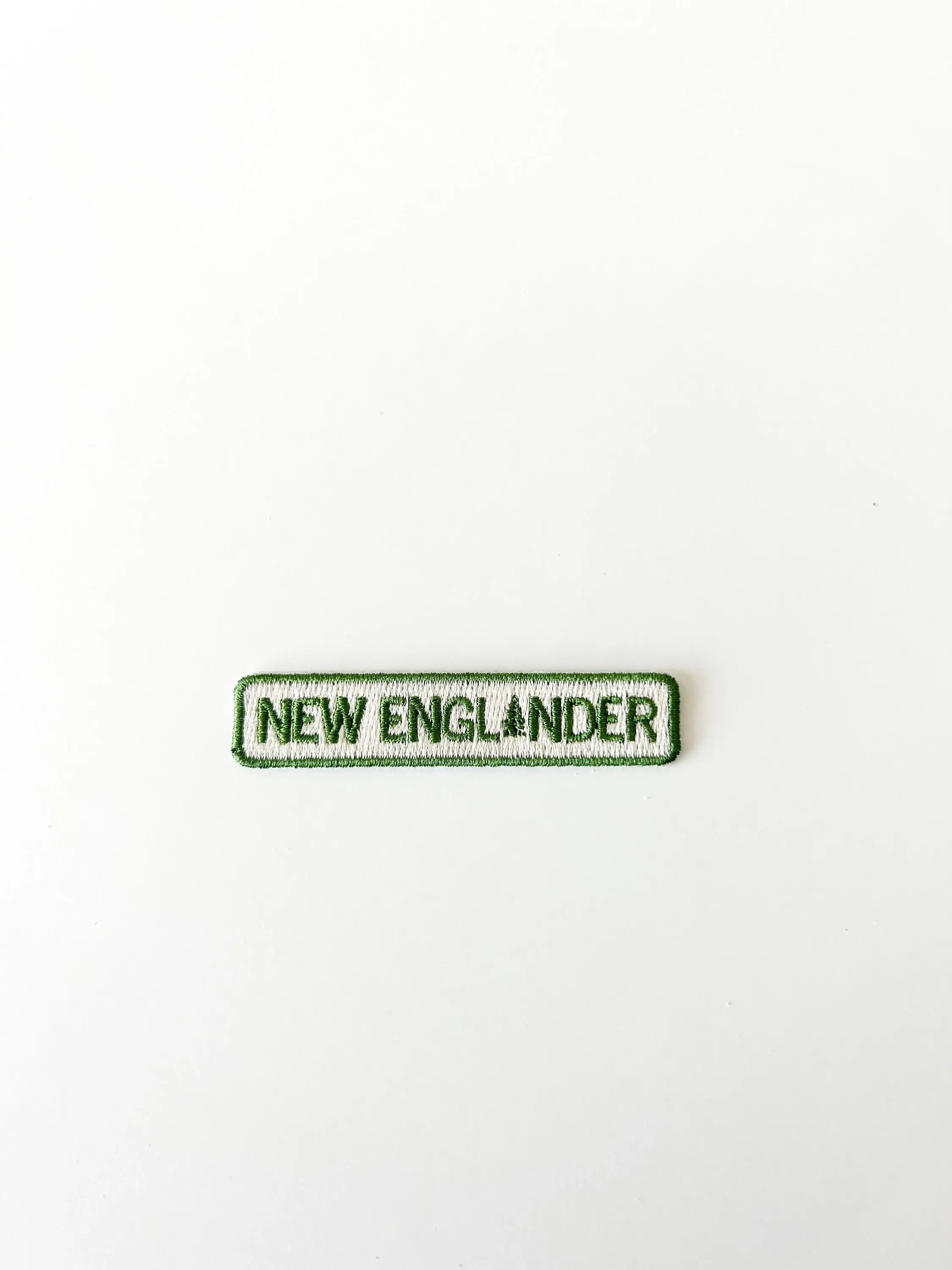 New England Iron-On Patch
