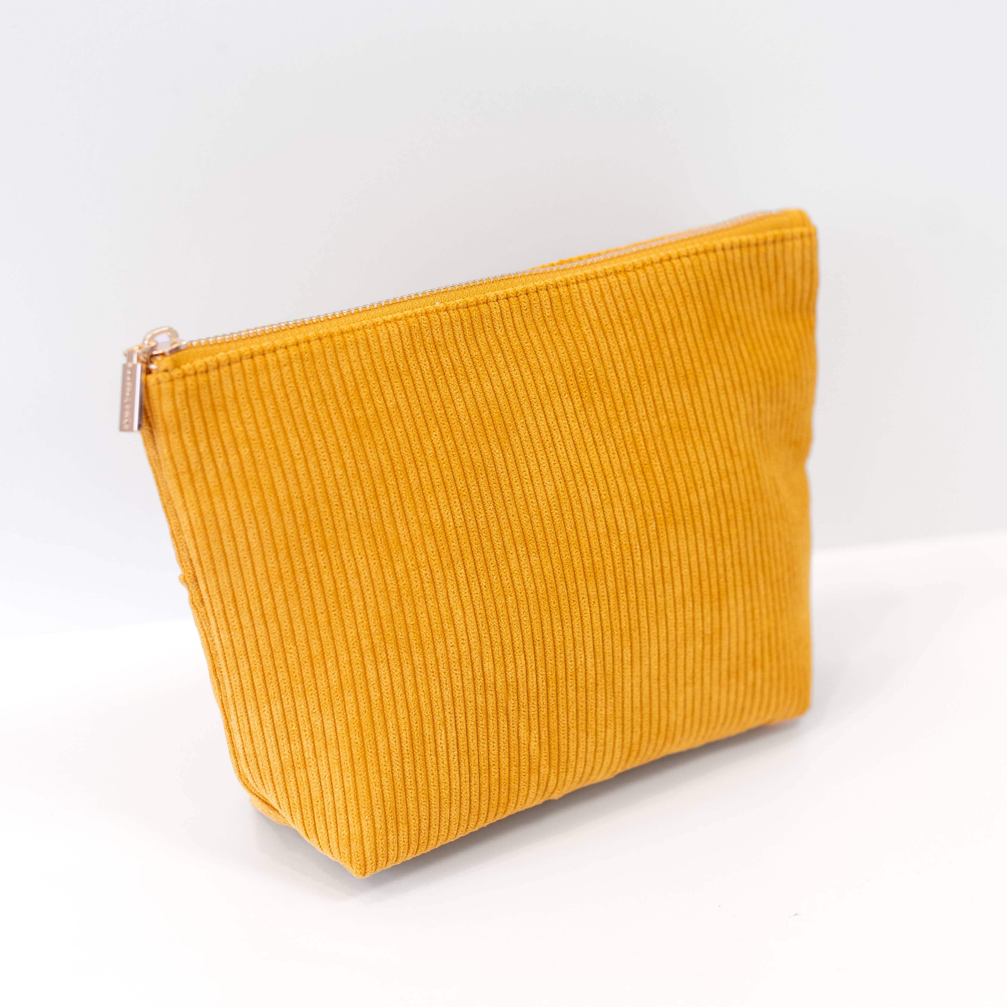 Honey Corduroy Carry-All Pouch