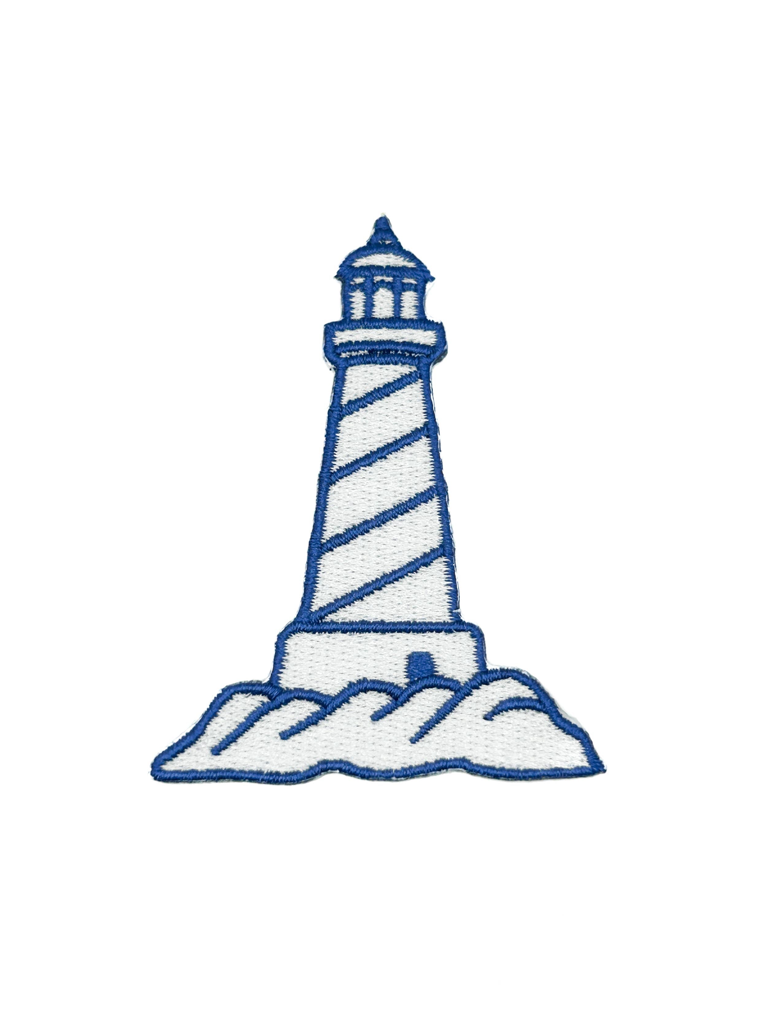 Lighthouse Iron-On Patch