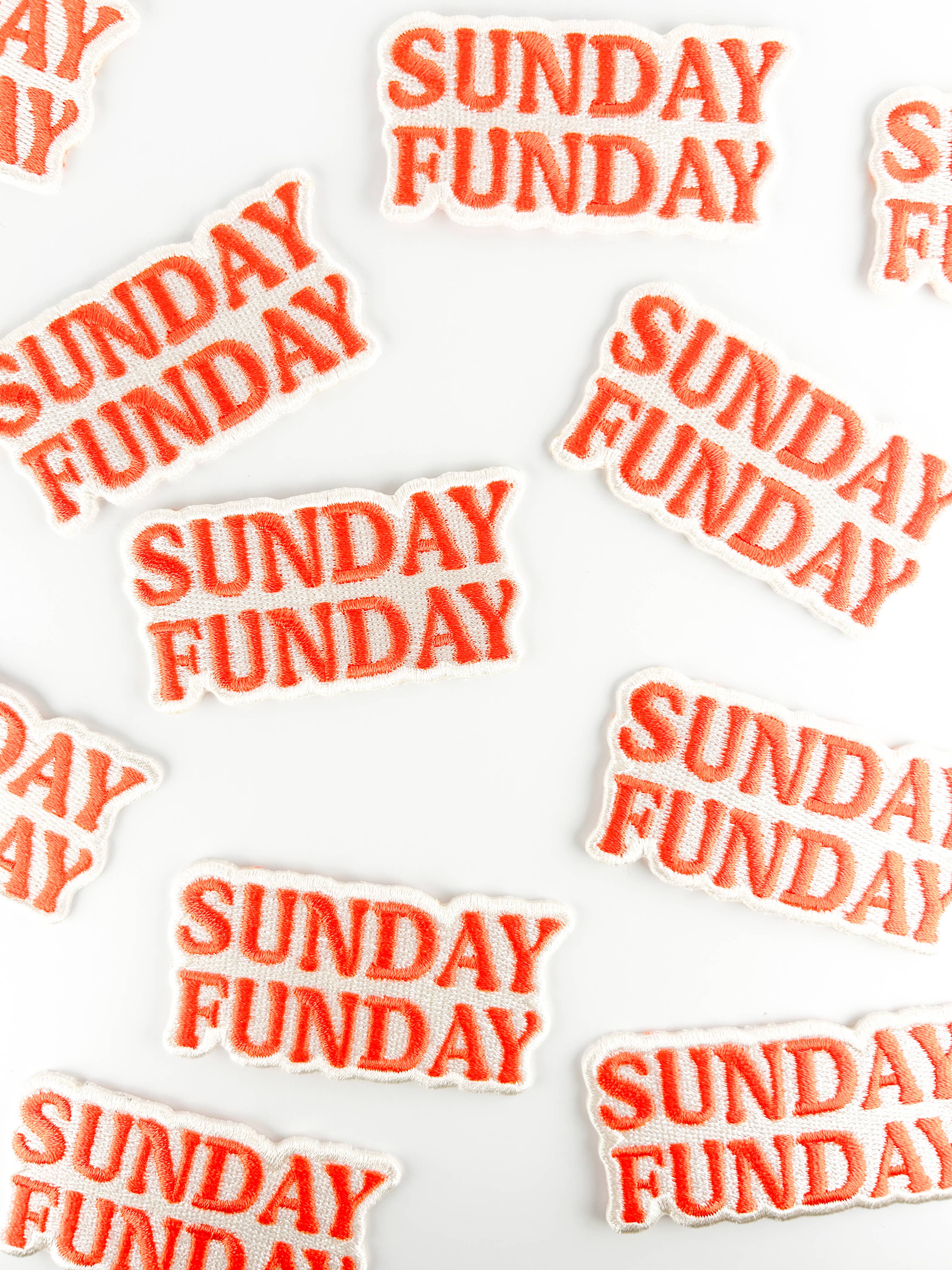 Sunday Funday Iron-On Patch